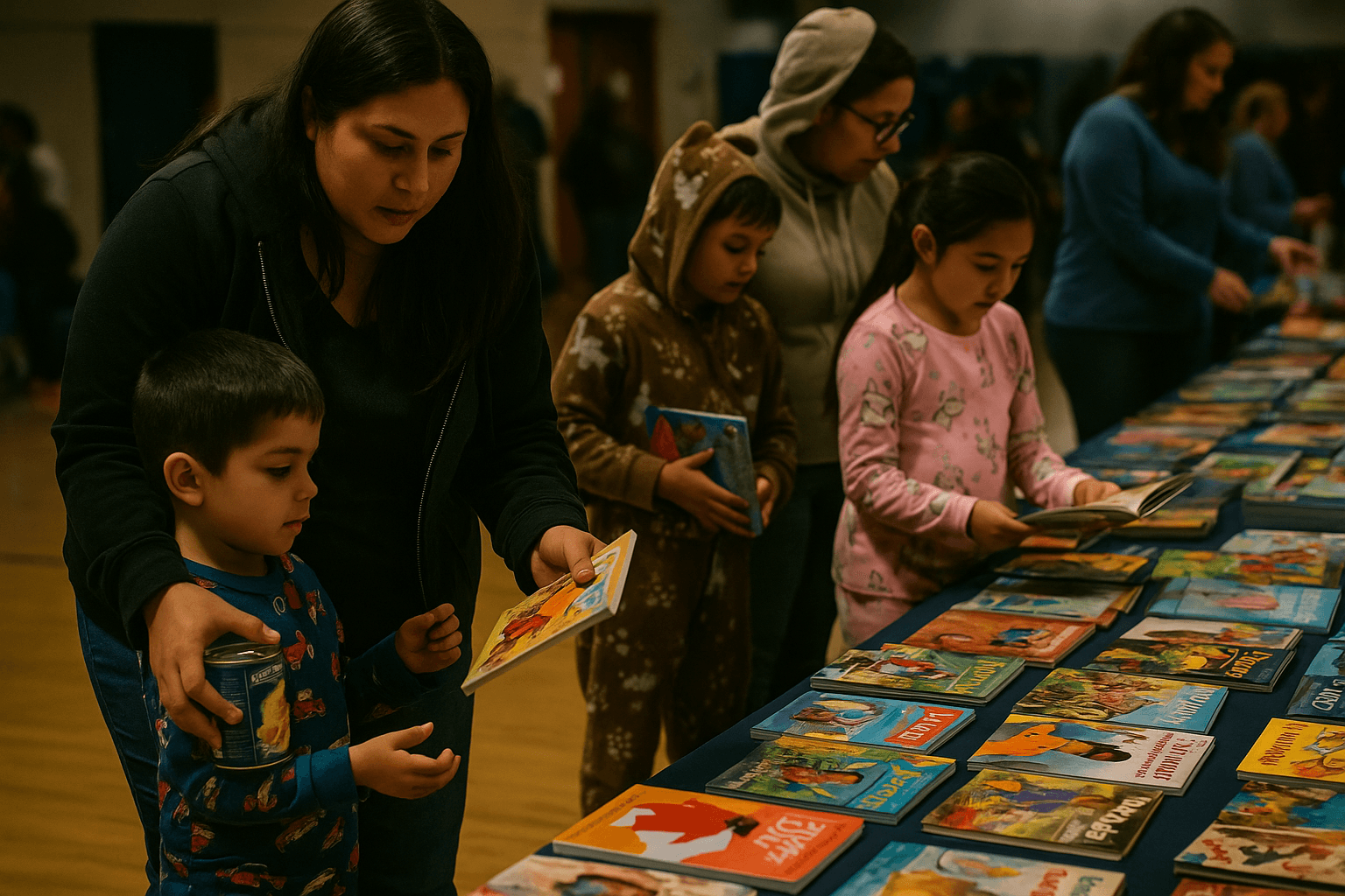 Los Lunas Literacy Night Gives Free Books, Aids Local Families
