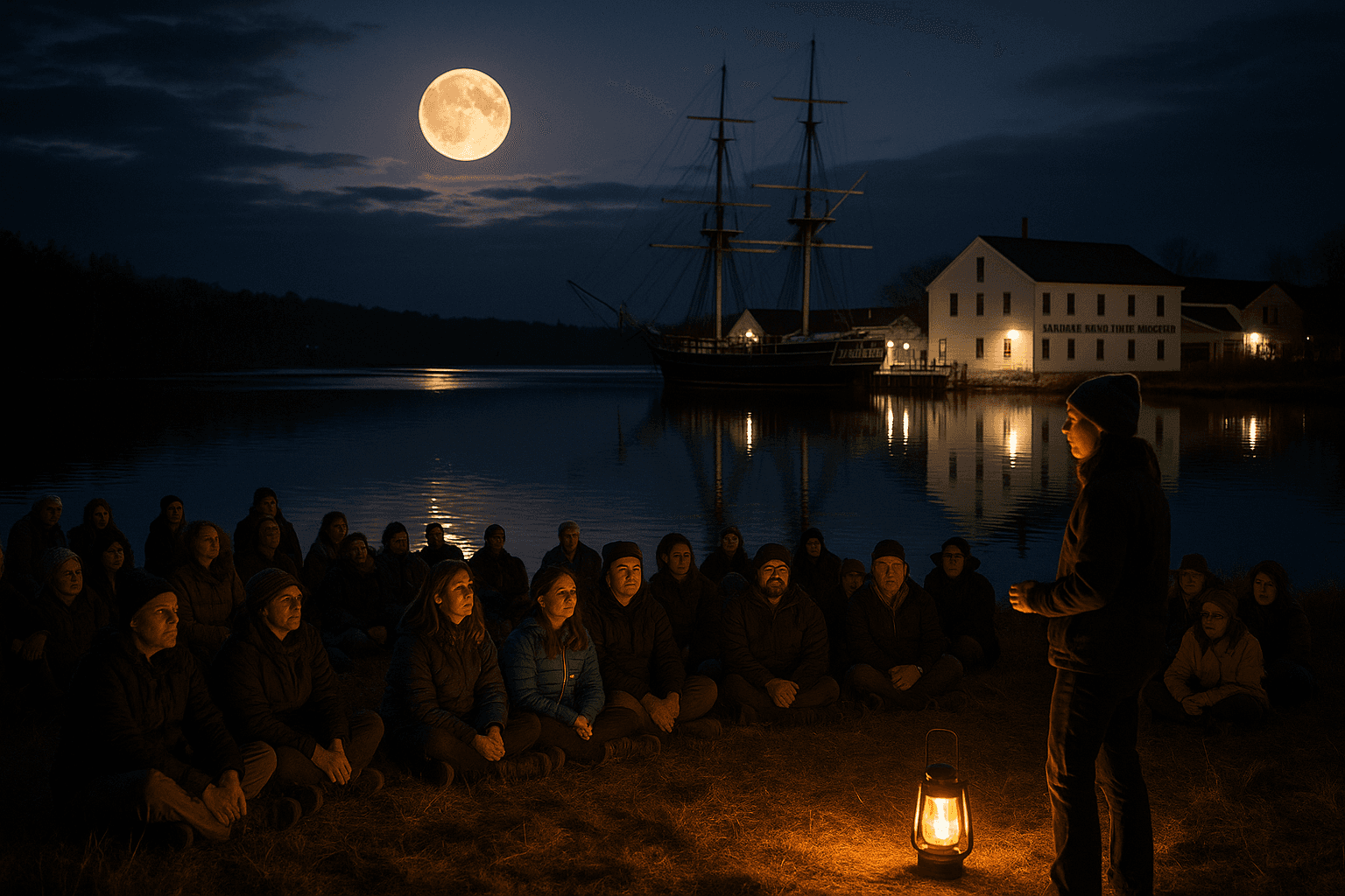 Maine Maritime Museum Expands Community Programs, Hosts Full Moon Gathering