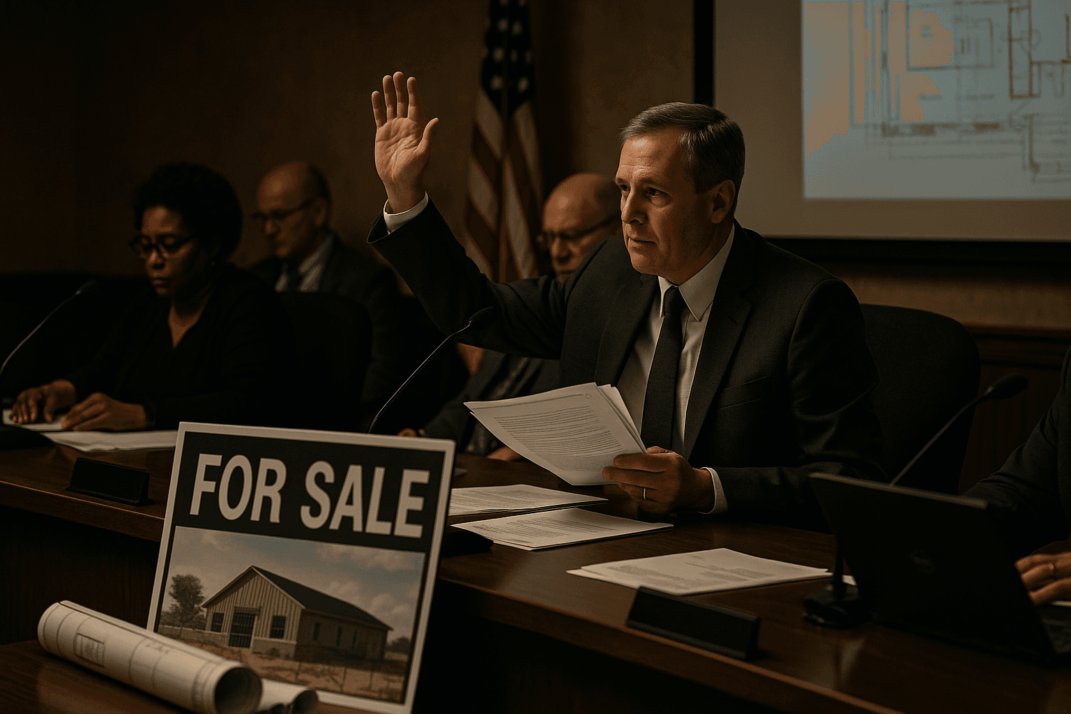 Commission Approves Property Sale, Water Building, ADA Procedures, Holidays