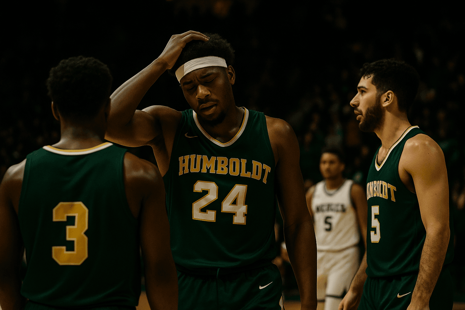 Humboldt Men Rally Late, Fall 74 to 64 at Lumberjack Arena