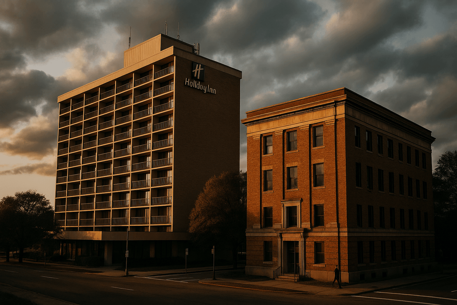 Raleigh designates downtown Holiday Inn, Barfield Court building as landmarks