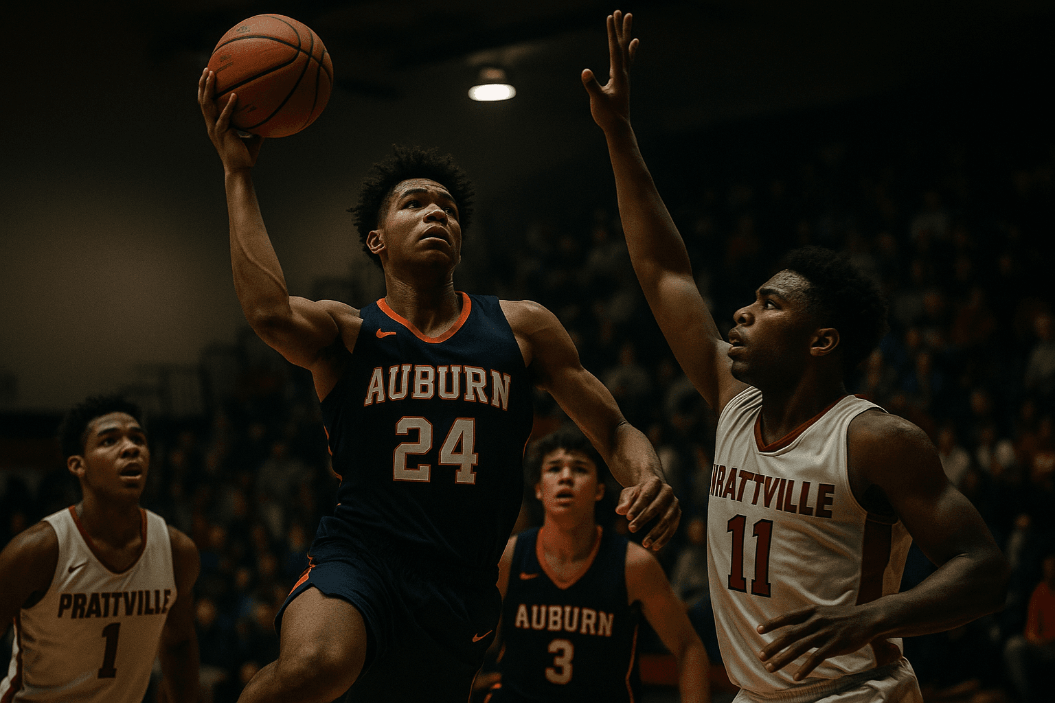 Auburn High Beats Prattville High 66 59, Local Rivalry Intensifies