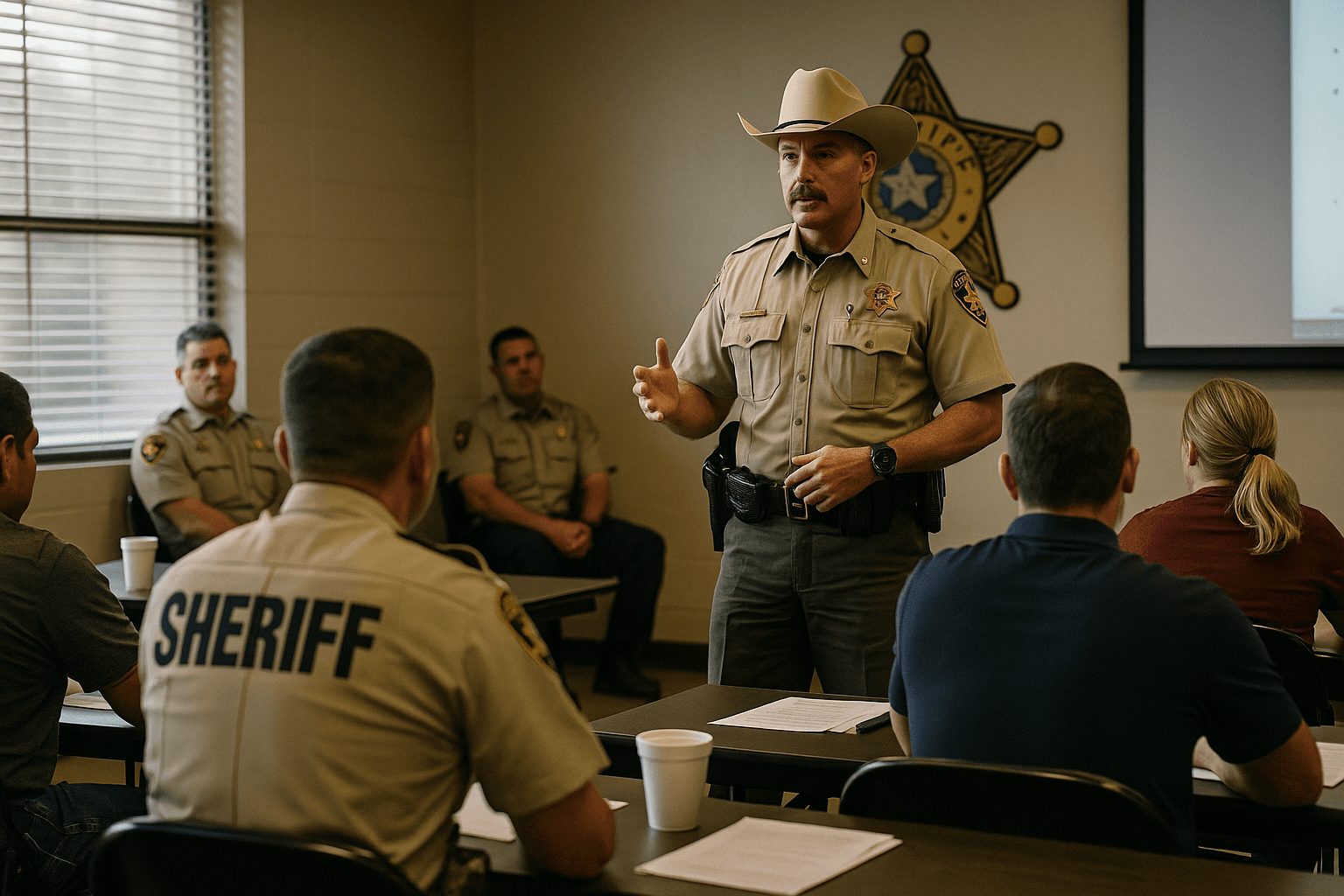 Jim Wells County Hosts Basic Civil Process Training at Sheriff's Center