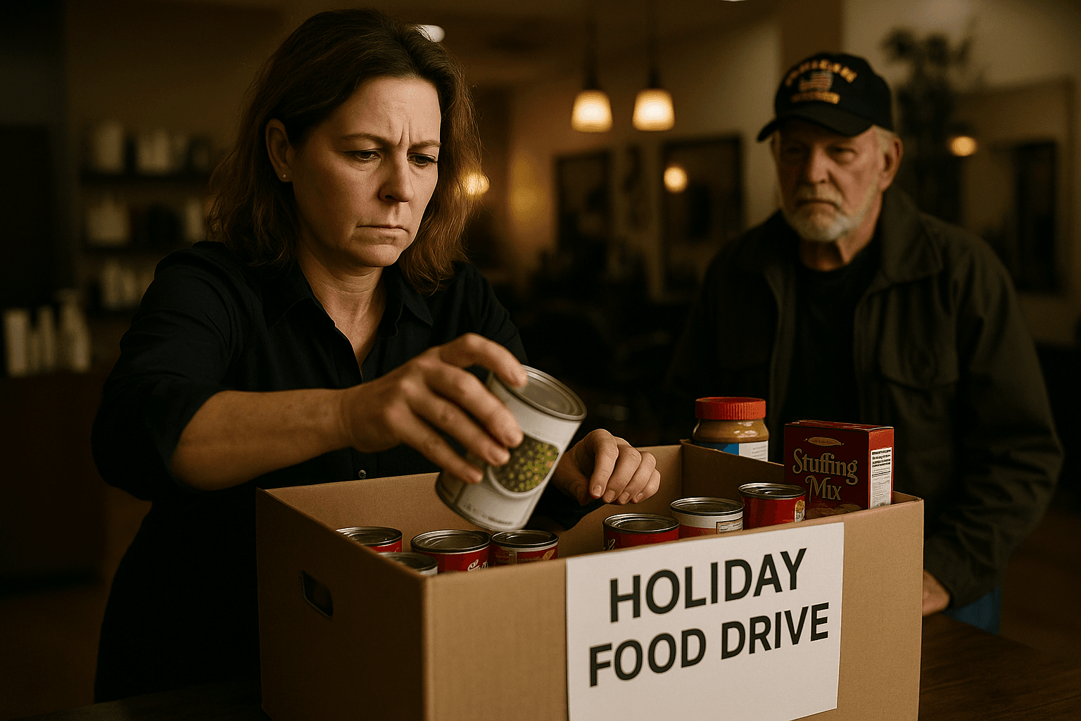 Pahrump salon organizes holiday food drive for local veterans, community urged to contribute