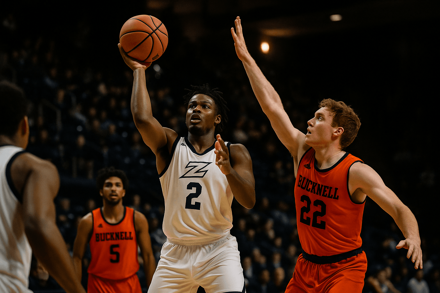 Akron Tops Bucknell 97, 77, Bucknell Shows Perimeter Vulnerability
