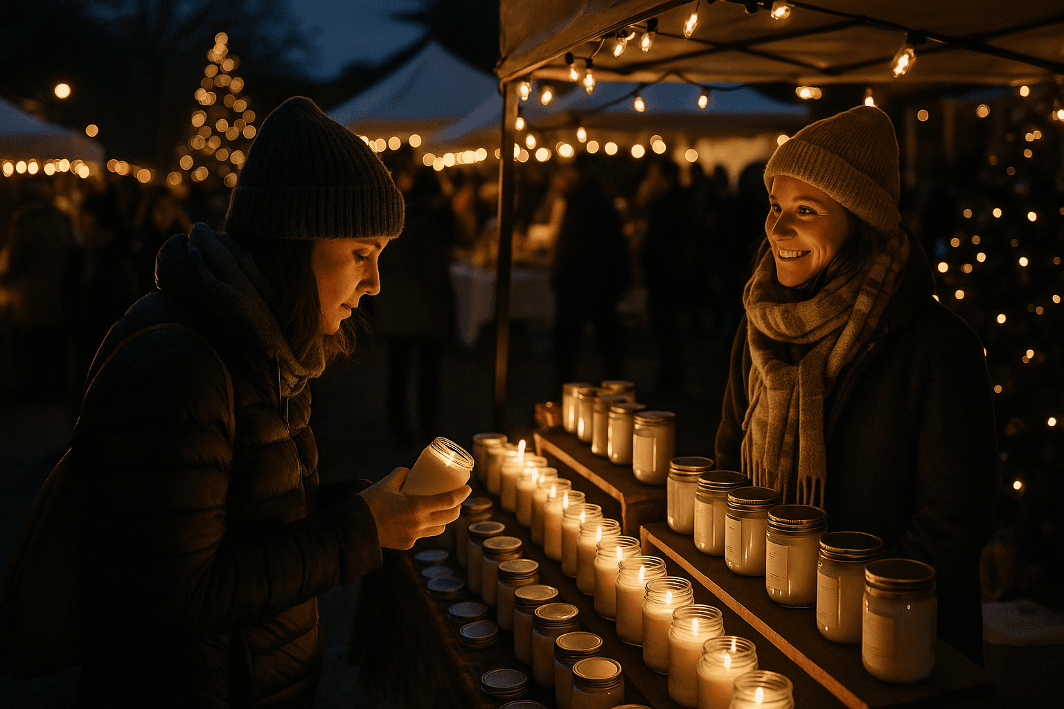 Saxapahaw Holiday Market Boosts Local Economy, Greensboro Candlefest Shines