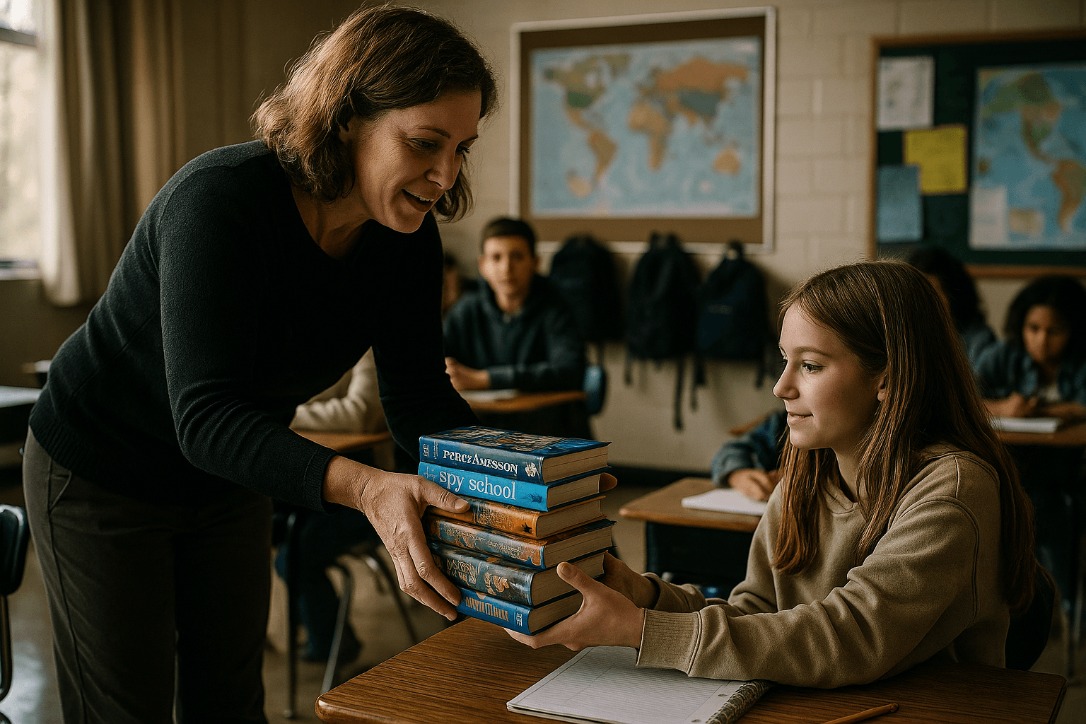Goochland High eFair Supports Library, Delivers Classroom Books