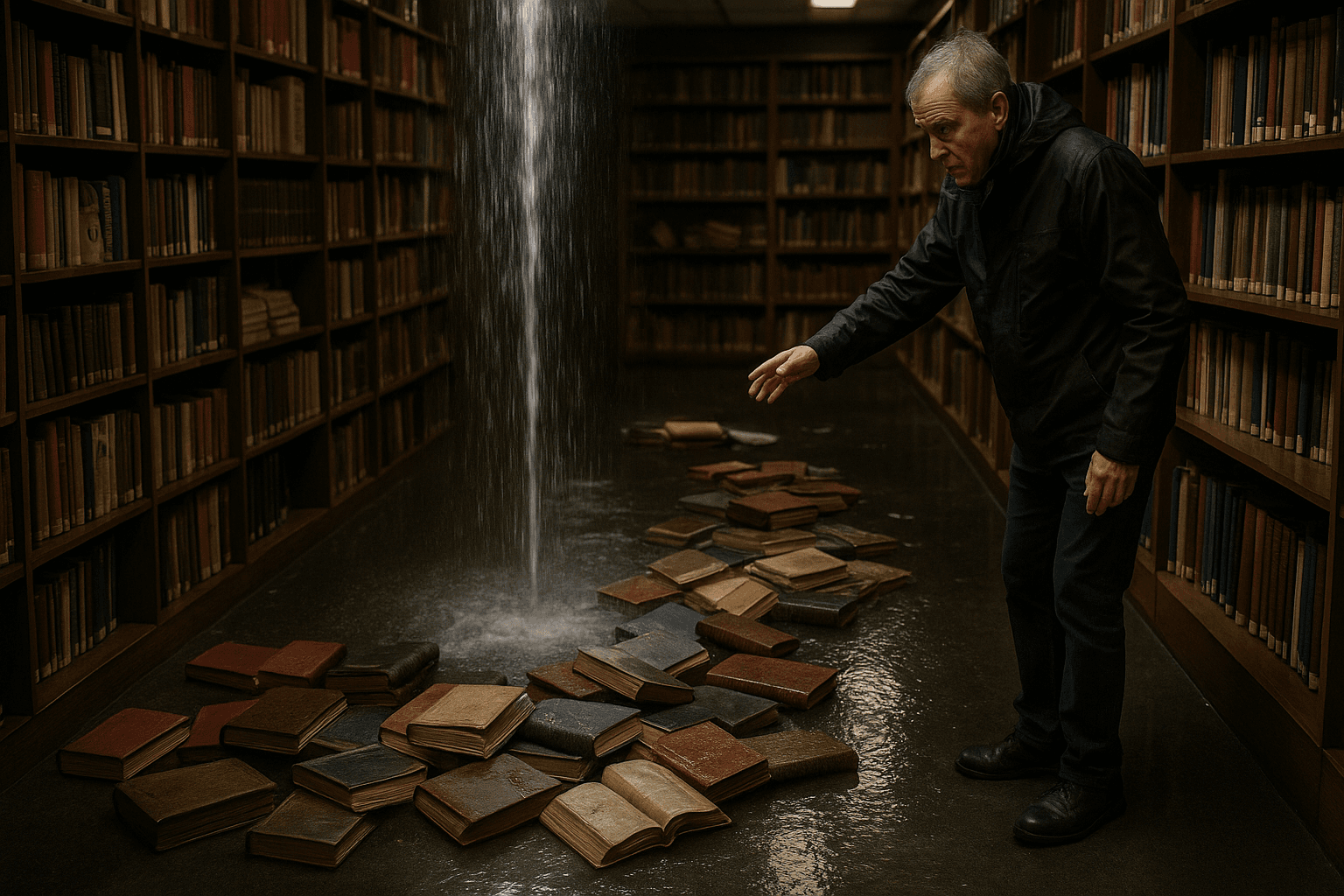 Water Leak at Louvre Floods Egyptology Library, Hundreds of Volumes Damaged