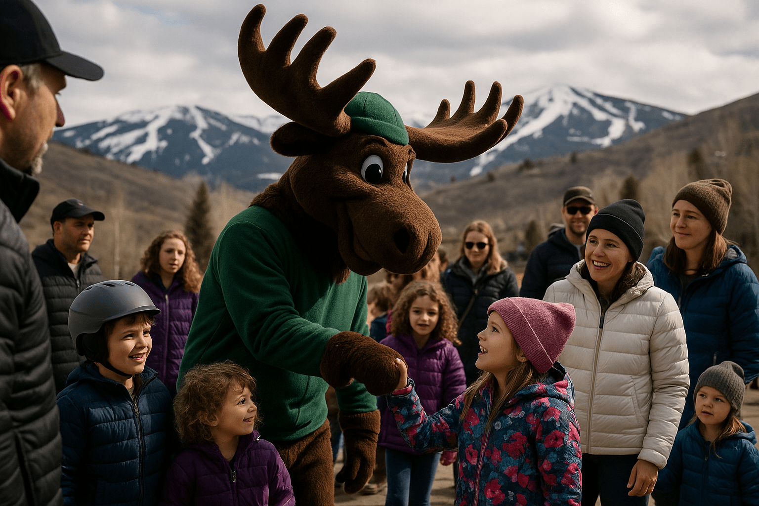 Deer Valley Debuts Eddie the Moose, Launches Family Event