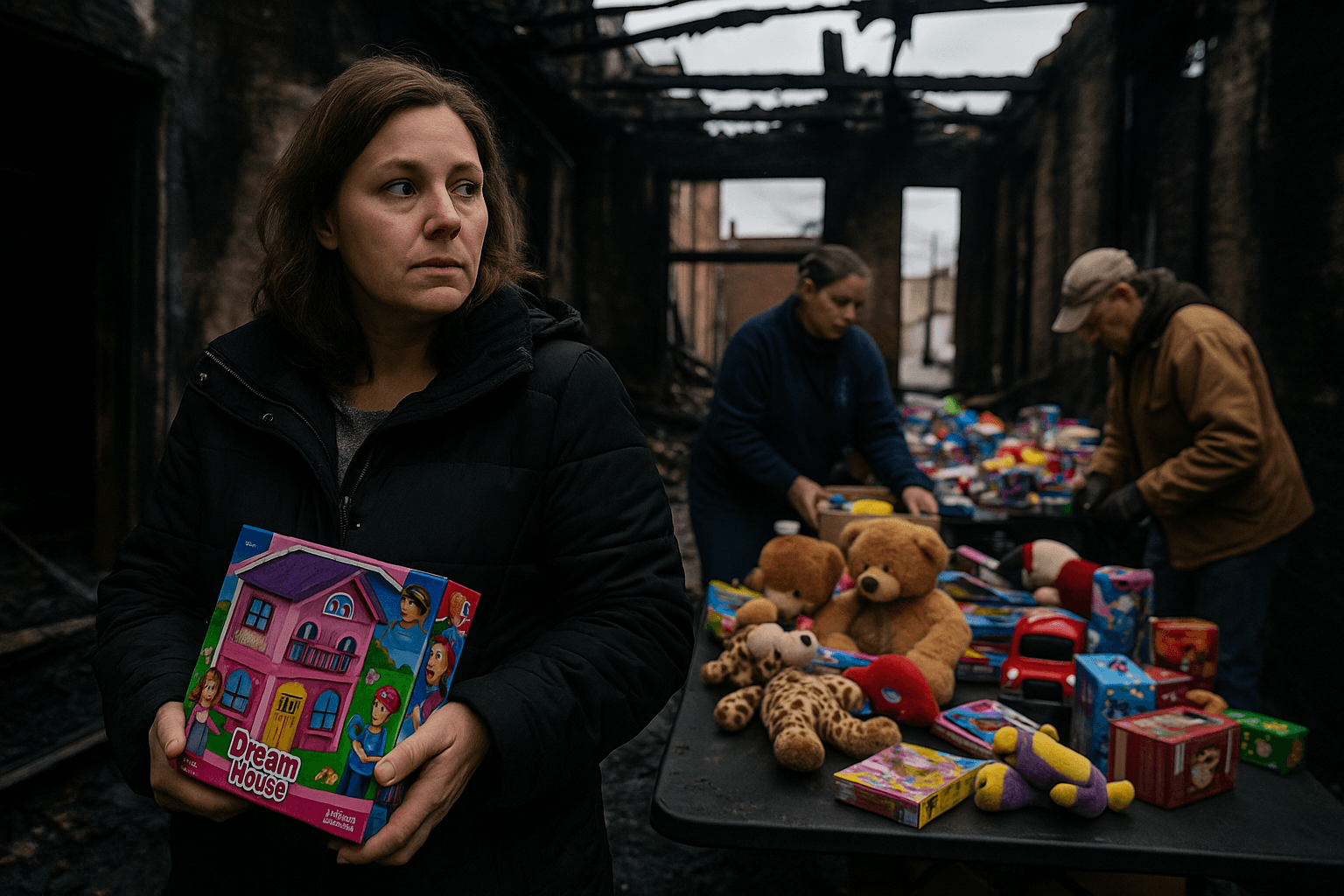 Community Rebuilds Tell City Holiday Aid After Devastating Fire