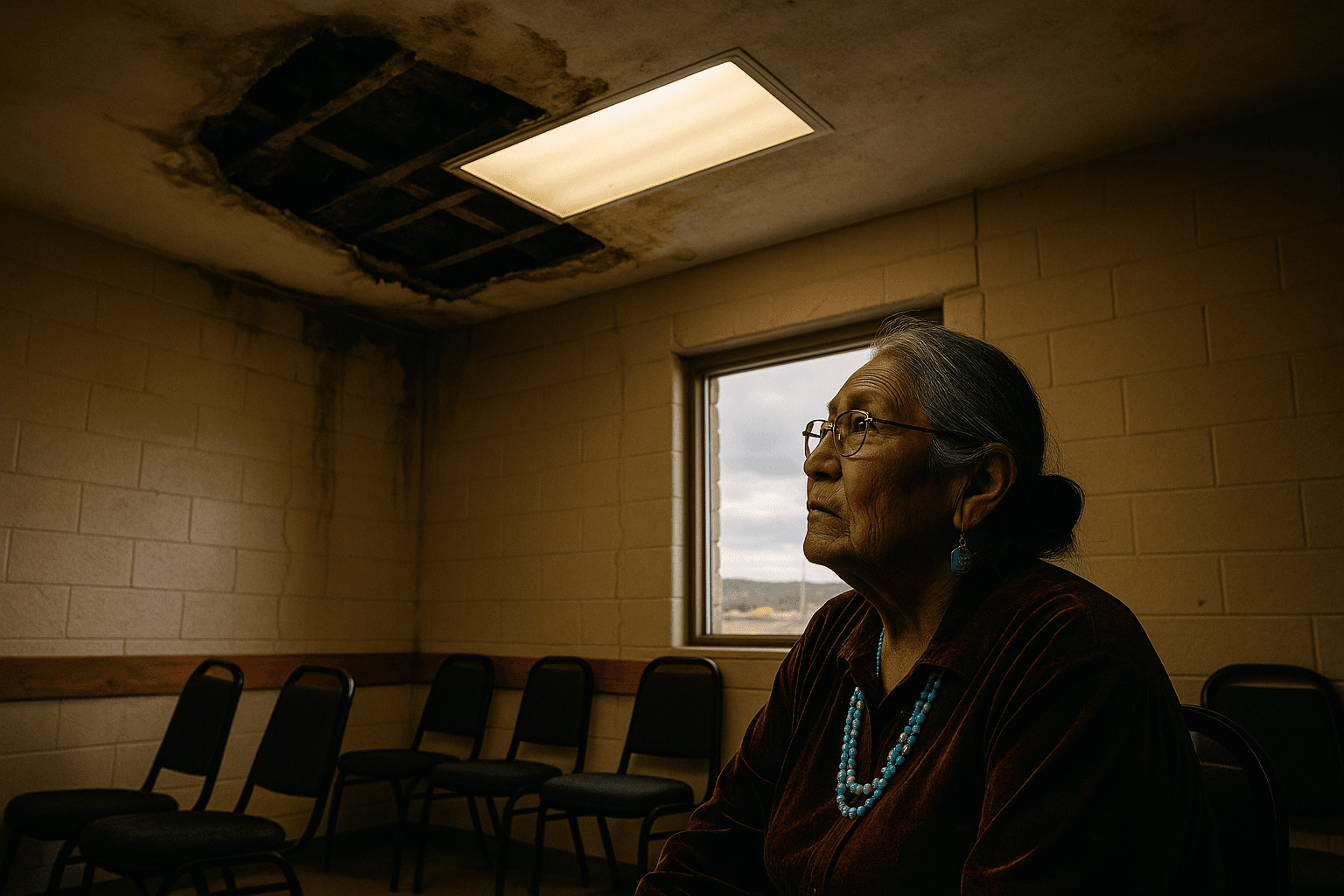 Navajo Committee Demands Concrete Action on Senior Center Repairs