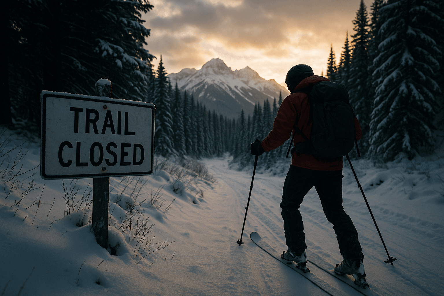 Early Winter Trails Bring Closures, Backcountry Skiing Near Rico