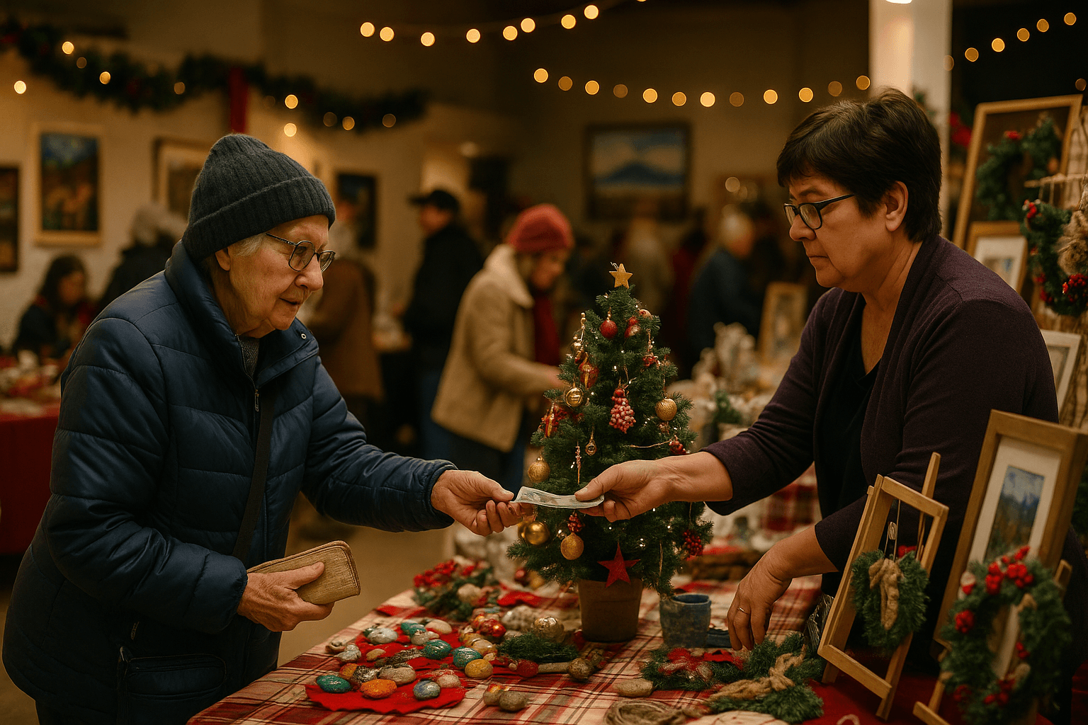 Local holiday markets and senior sales boost Trinidad community this December