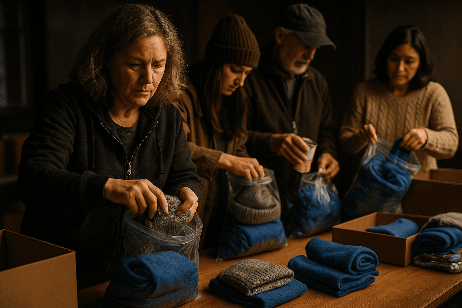 Helena Group Assembles Winter Care Packages to Aid Residents