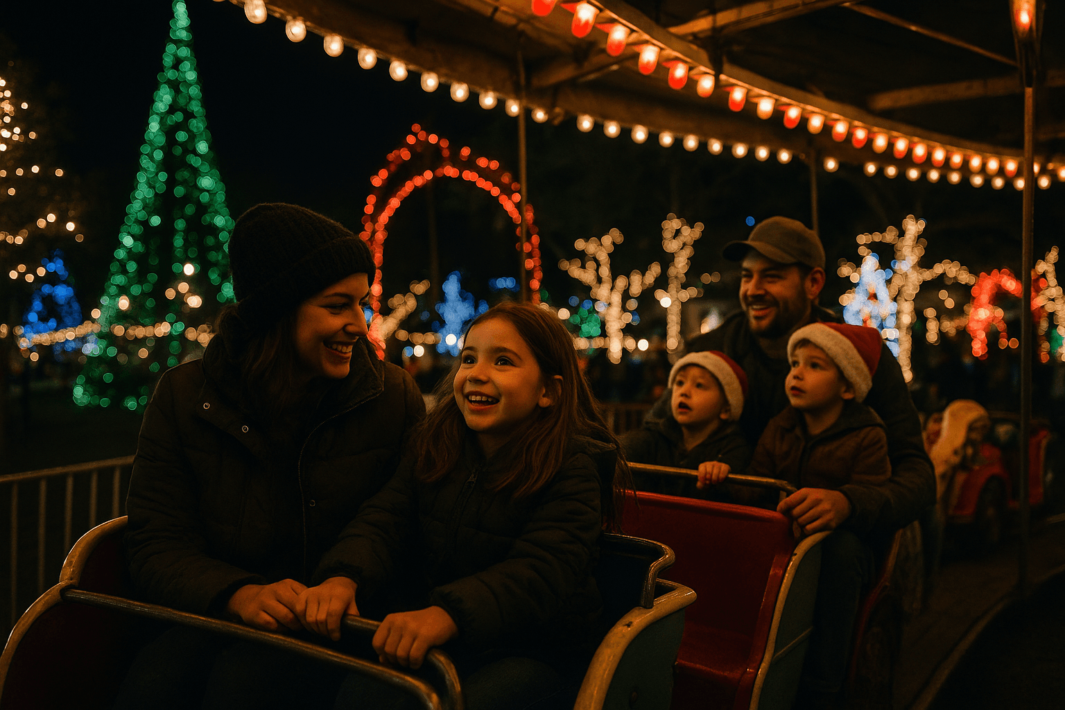 Holiday Lights and Family Rides Bring Hernando County Together