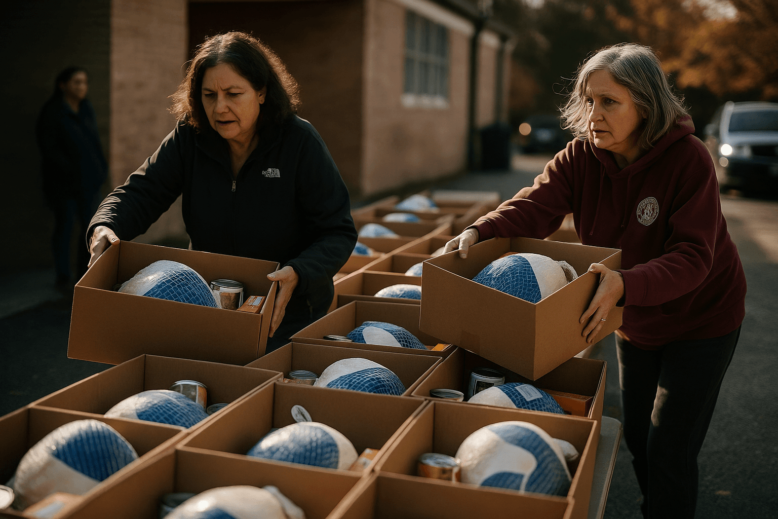 Millville Club Supplies Thanksgiving Meals to Silver Run Families