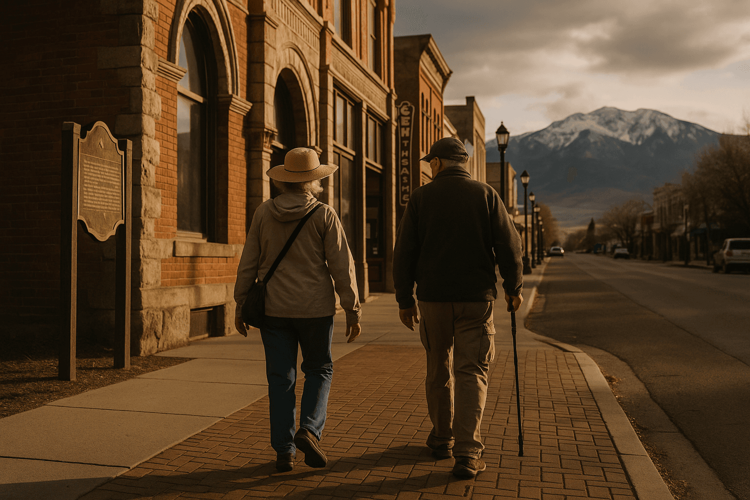 Walkable history in Baker County, accessible routes and local resources