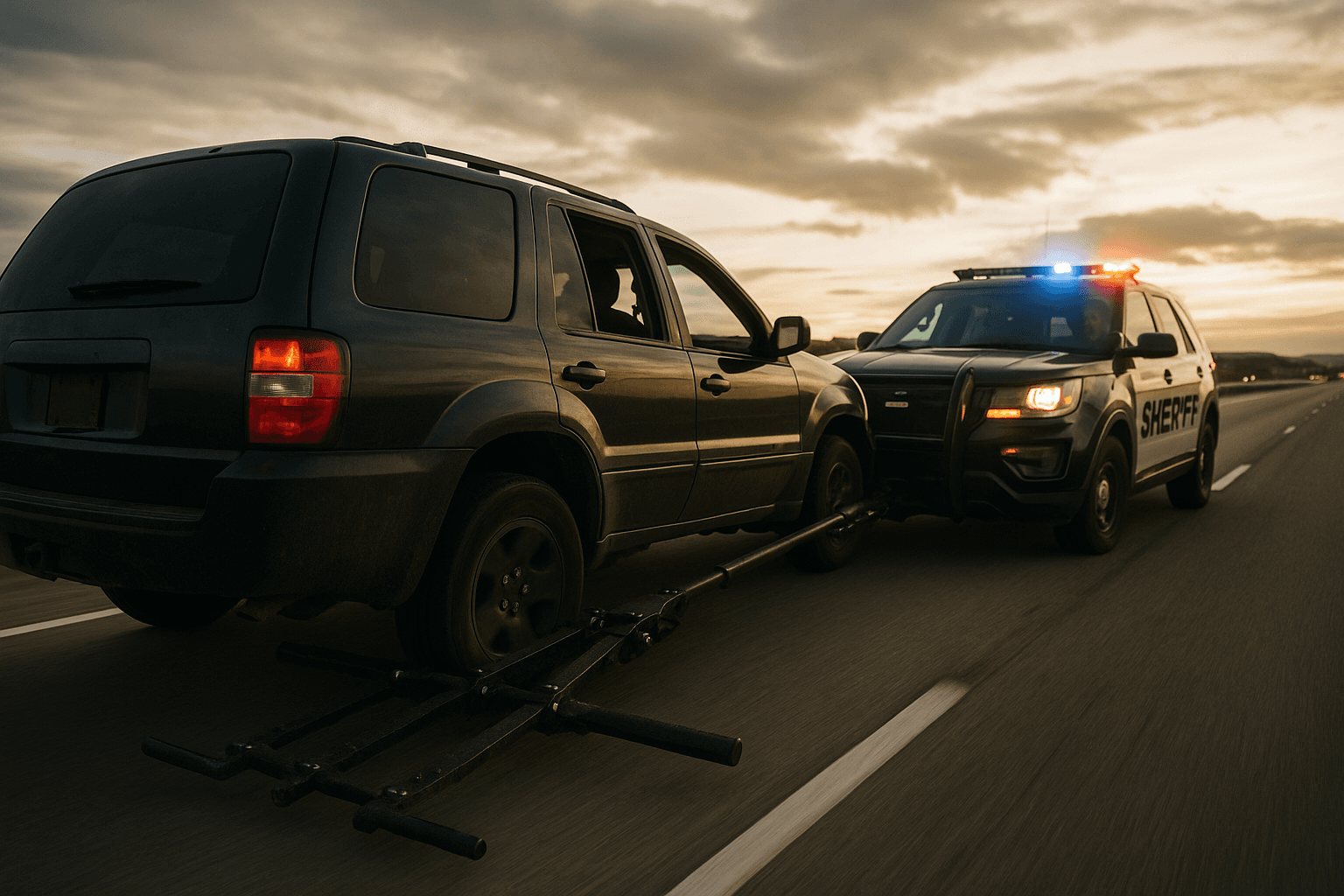 Sheriff’s Office Releases Video of Grappler Ending Interstate 25 Pursuit