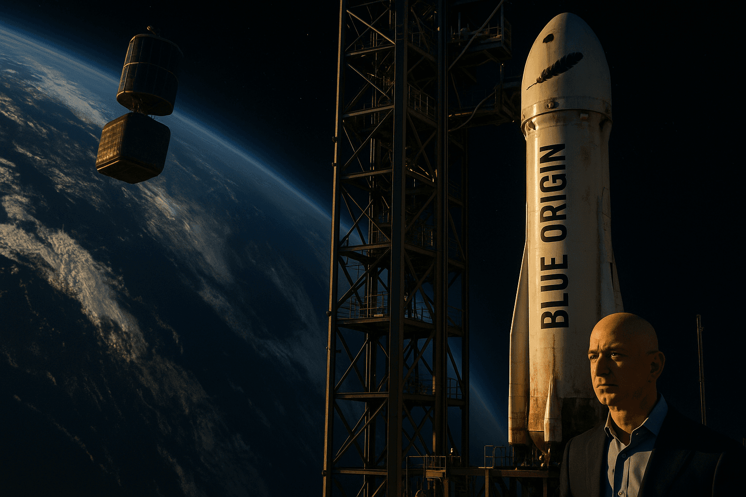 Bezos Backed Blue Origin Developing Orbital AI Data Centers
