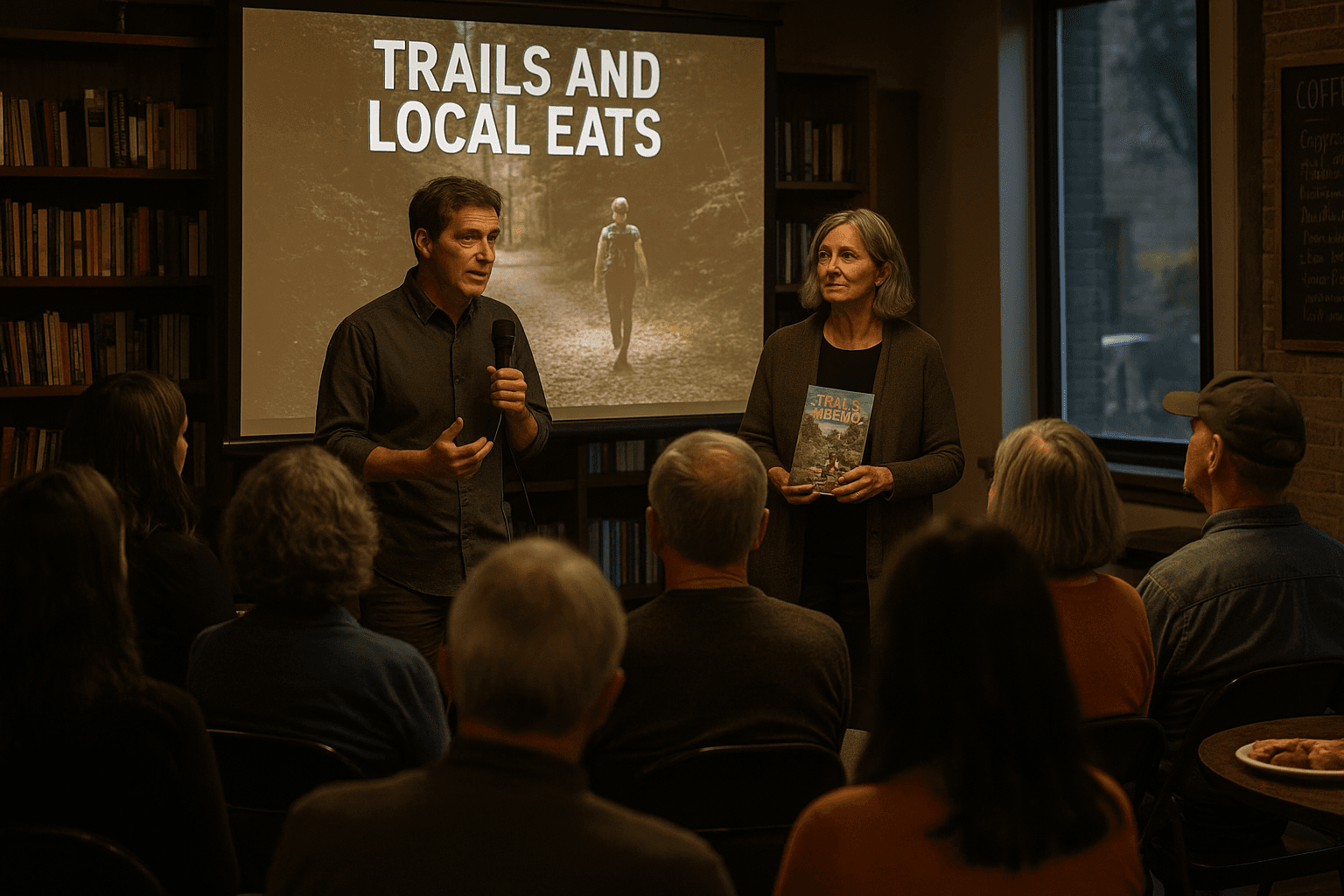 Authors Lead Community Conversation on Trails and Local Eats