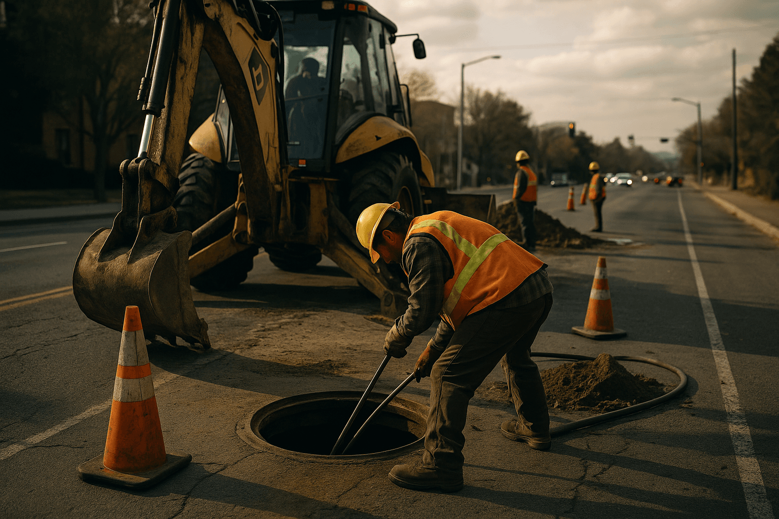 North Road South Lane Closed For Sewer Main Repair Wednesday