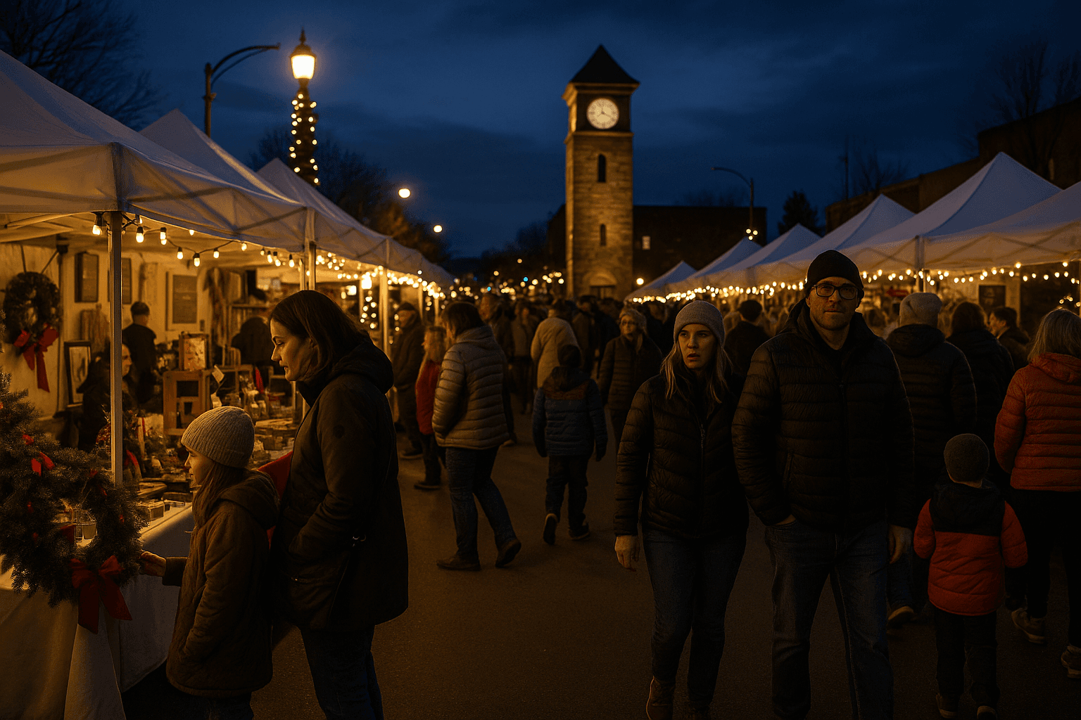 Crowfoot Holiday Market Debut Brings Shoppers to Castle Rock