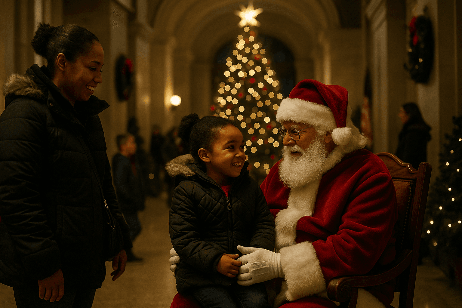 Vineland City Hall Welcomes Families for Community Meet with Santa