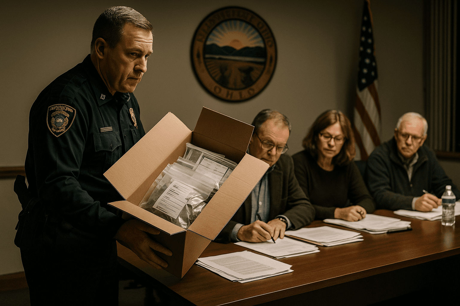 Millersburg Council Reviews Evidence Room Audit, Advances Cost Saving Projects