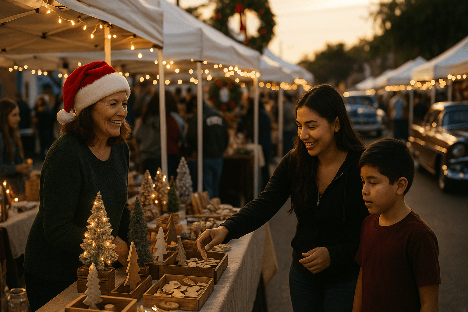 Community Bazaar Brings Local Vendors and Holiday Cheer to San Luis