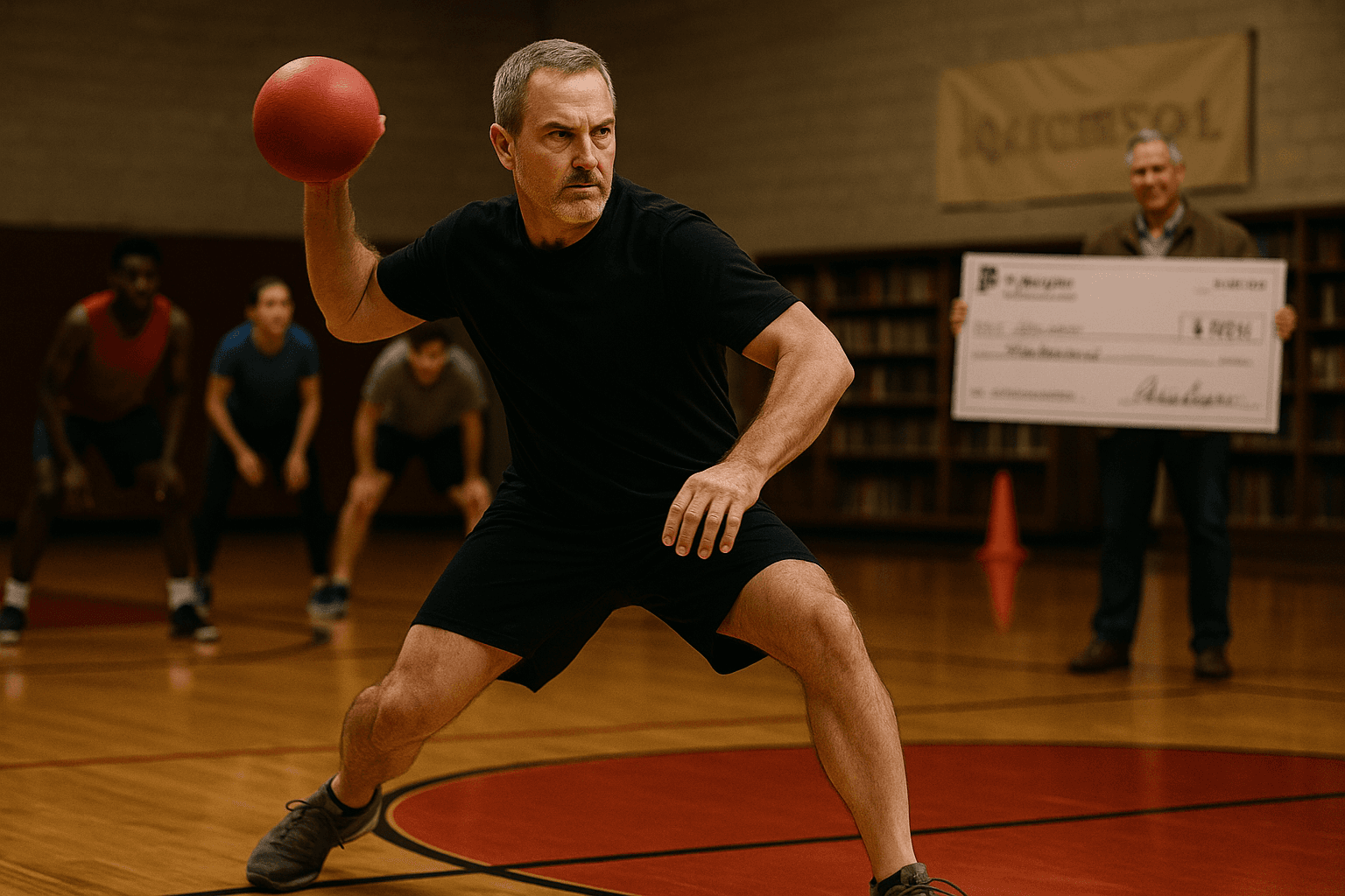 Local Dodgeball Fundraiser Returns, Renovation Funds for School Library and Arts Programs