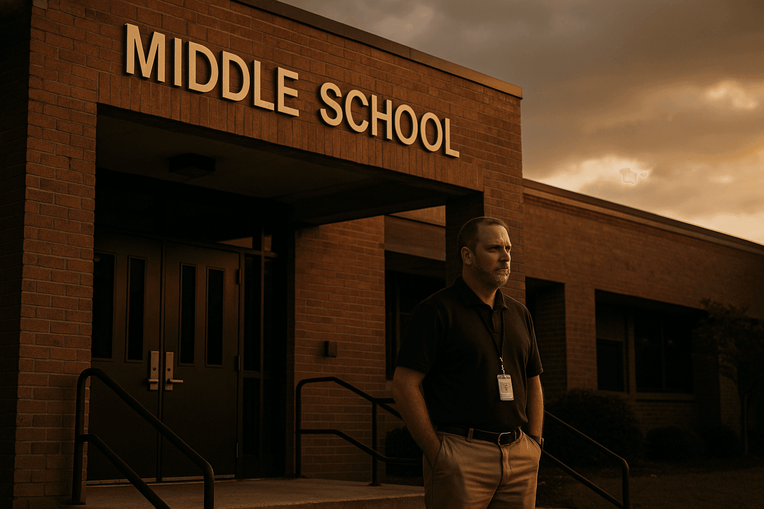 Decatur County Schools Sought Manager for Middle School Front Entrance