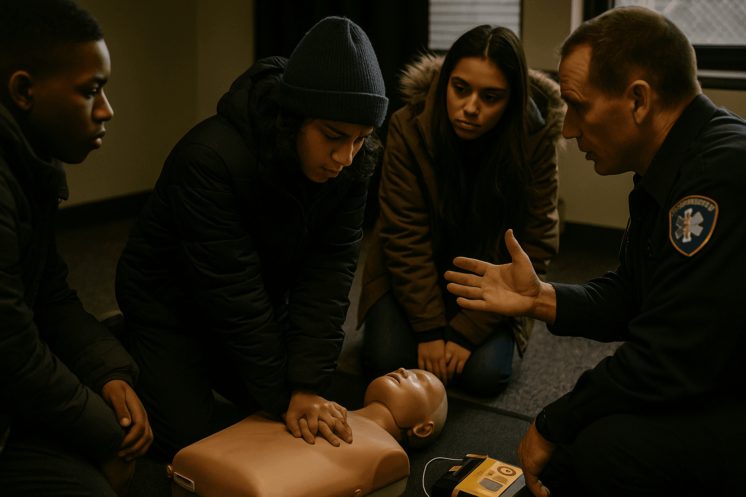 Free Winter CPR and First Aid Training for Orange County Youth