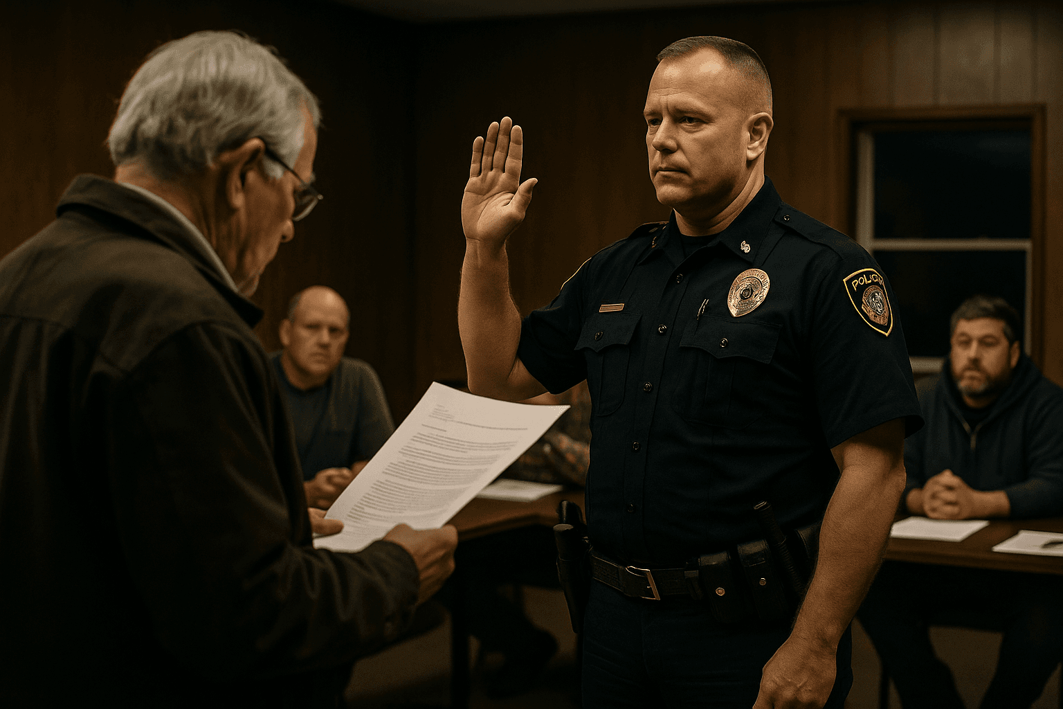 Meredosia Welcomes New Police Chief, Board Tackles Repairs and Donations