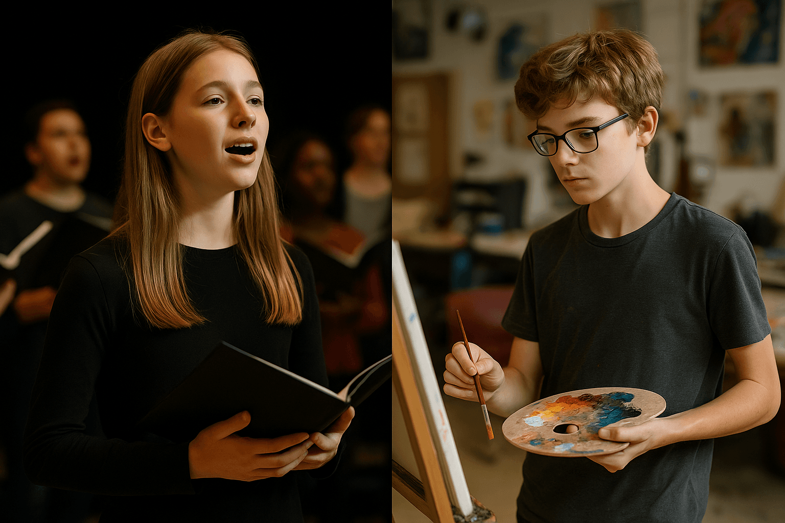 Bemidji Middle School Recognizes Two Fine Arts Students of Month