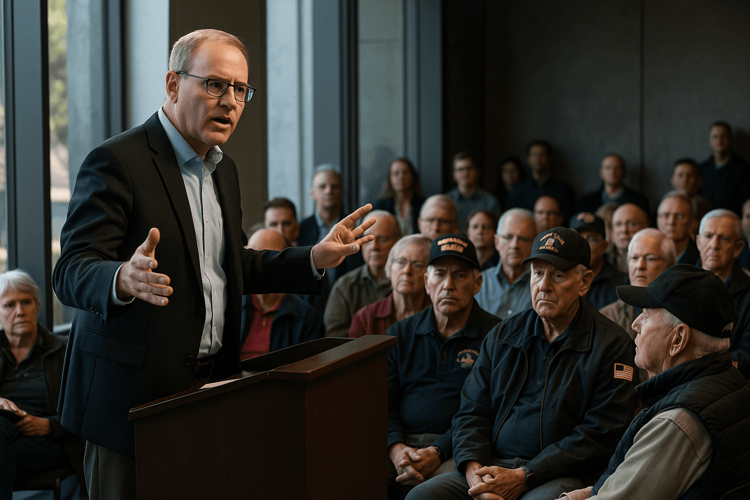 LANL Associate Director Speaks to Veterans, Public in Research Park