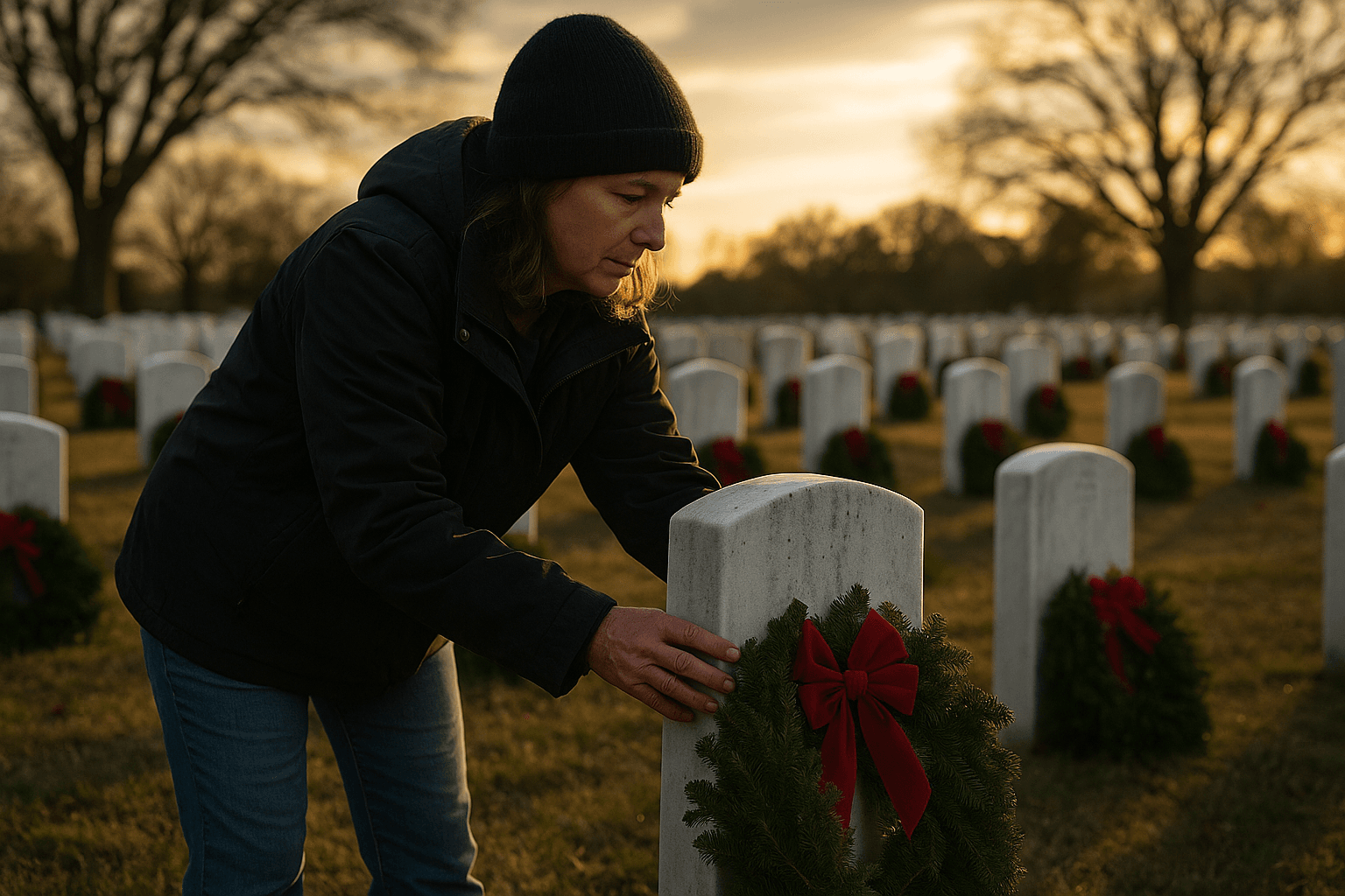 Local Cemetery Joins National Wreaths Across America Day