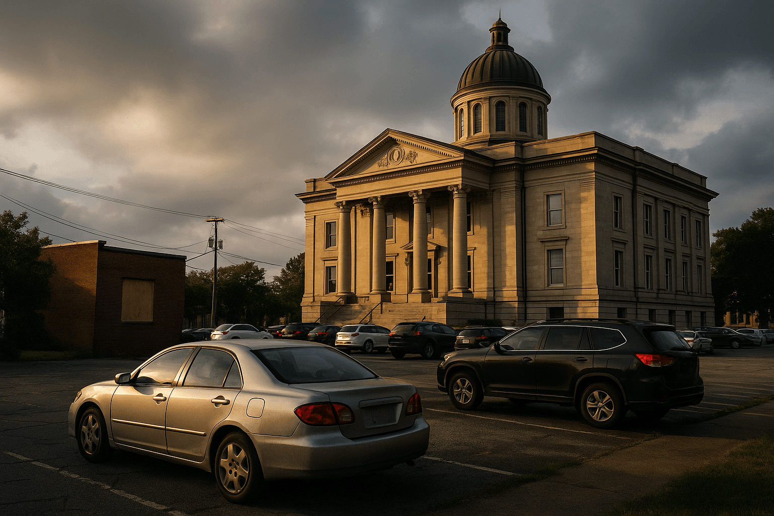 County to Consider Buying Property for Courthouse Parking Expansion
