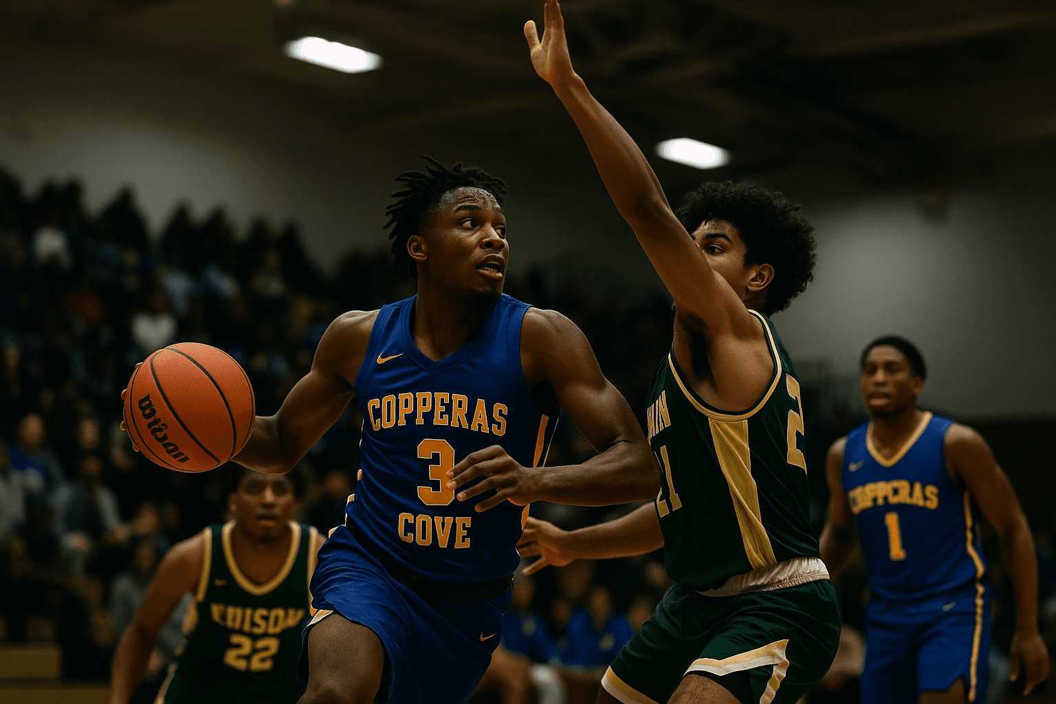 Copperas Cove Boys Basketball Edges Edison, Builds Early Season Momentum