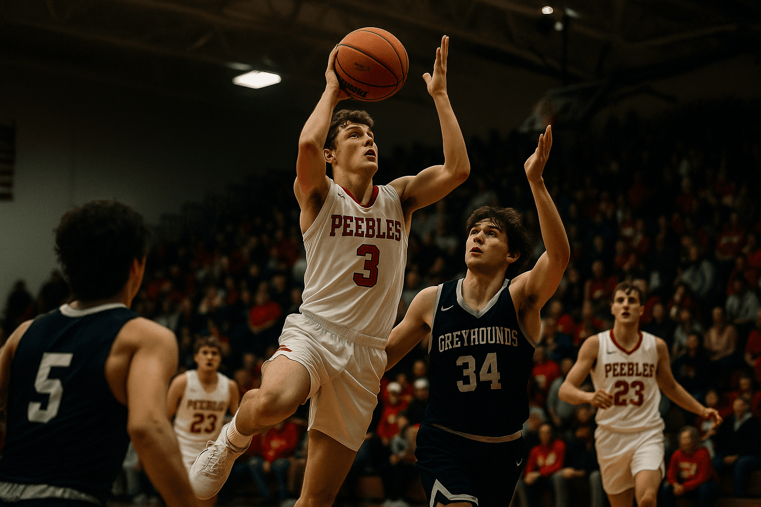 Peebles Boys Basketball Scores 90, Dominates Homecoming Rival Game