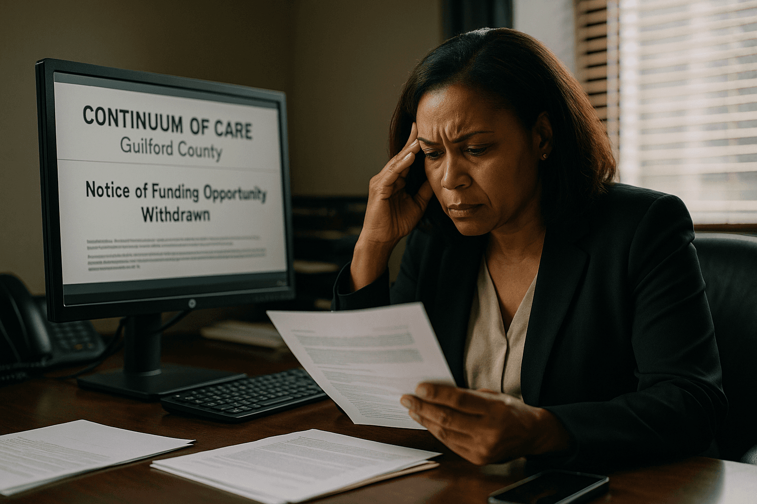 HUD Withdraws FY25 CoC Funding Notice, Guilford County Alerts Partners