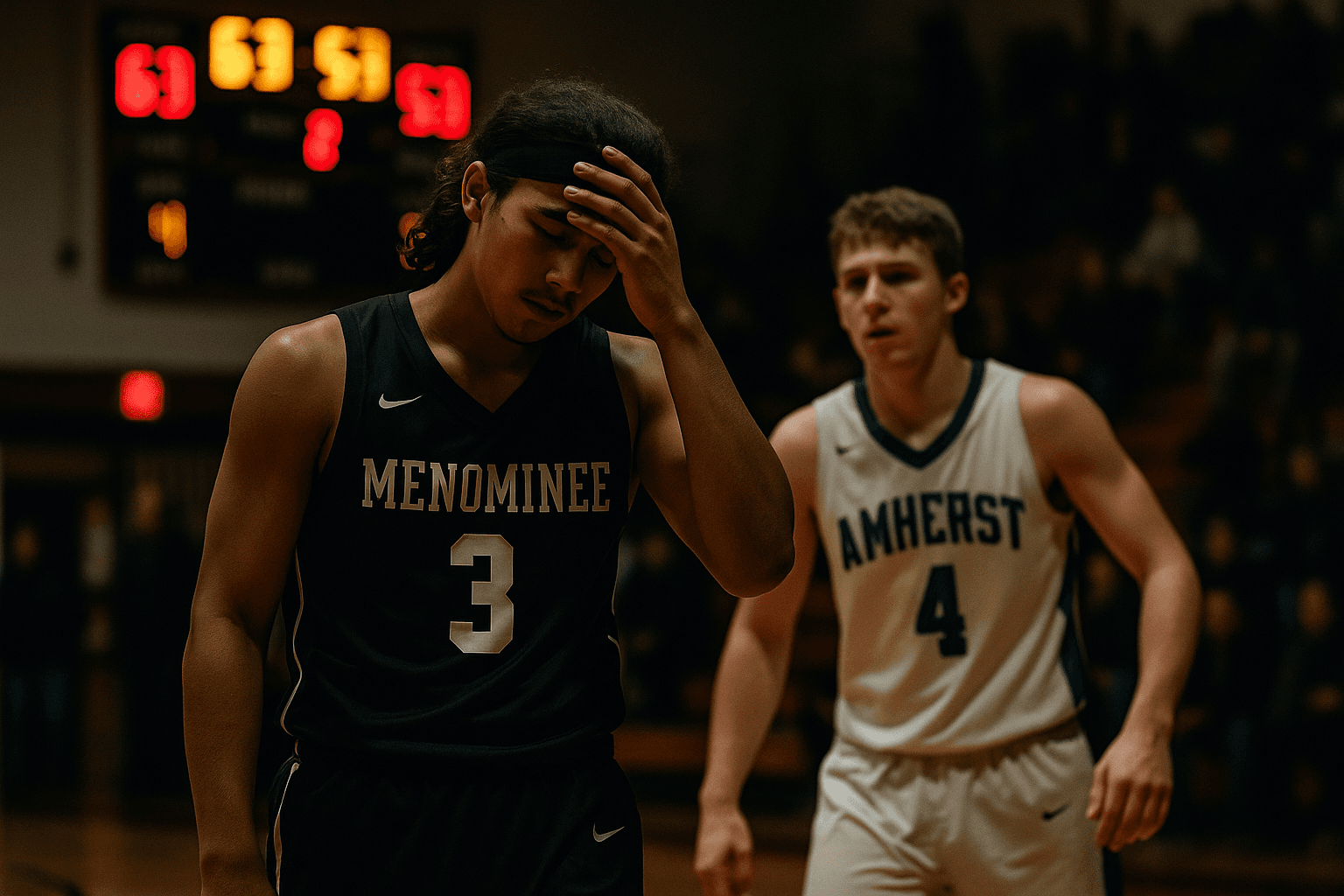 Menominee Nation Falls to Amherst 63, 53 in Thursday Scoreboard