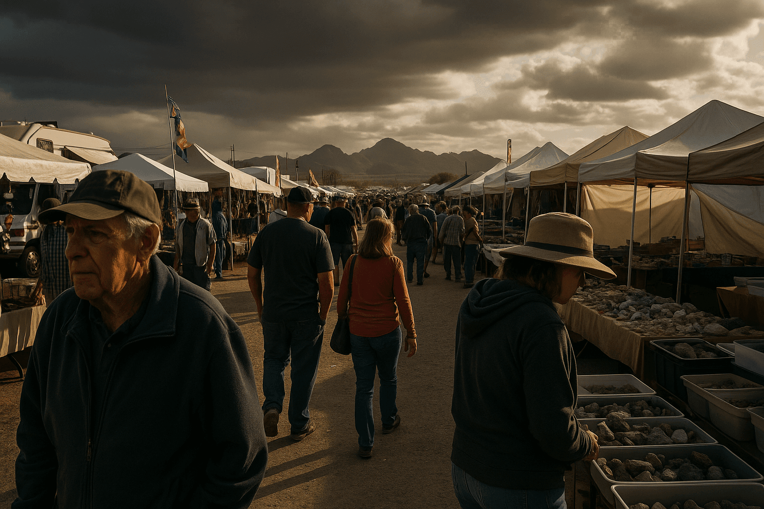 Quartzsite Winter Shows Drive Local Economy, Strain County Services