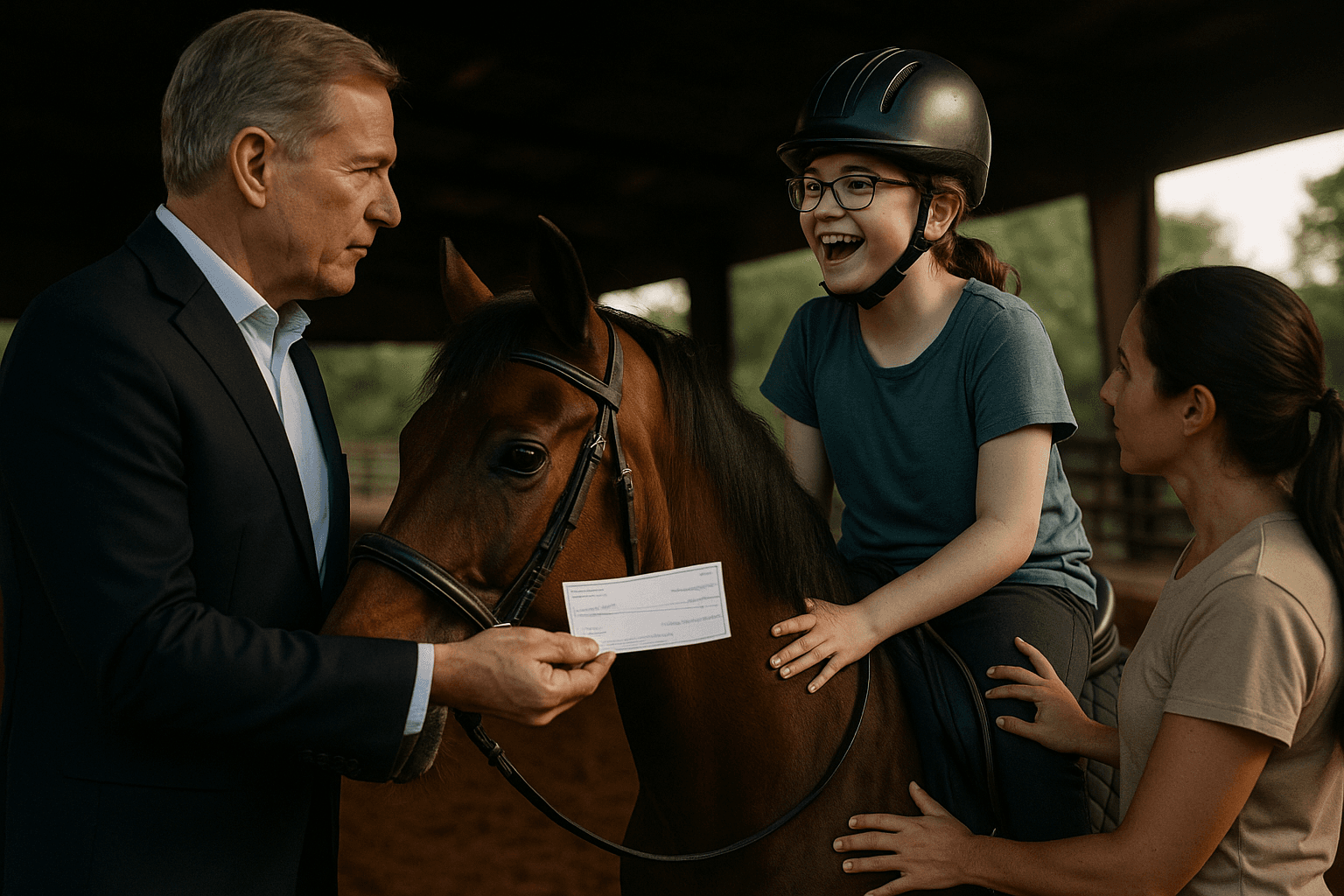 Home Builder Pledges Up to One Million to Local Therapy Program