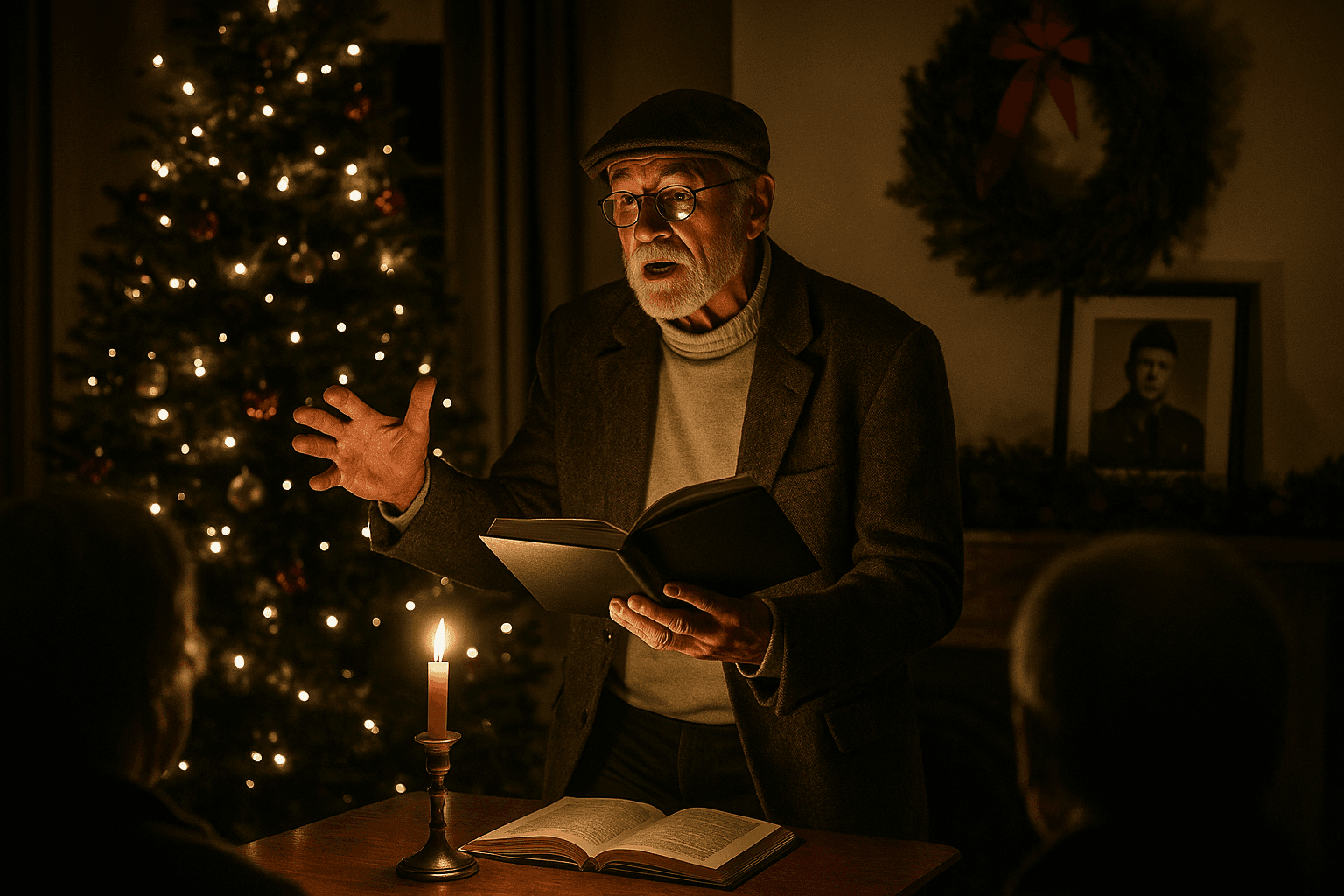 Yuletide storytelling honors local history, veterans, and community access