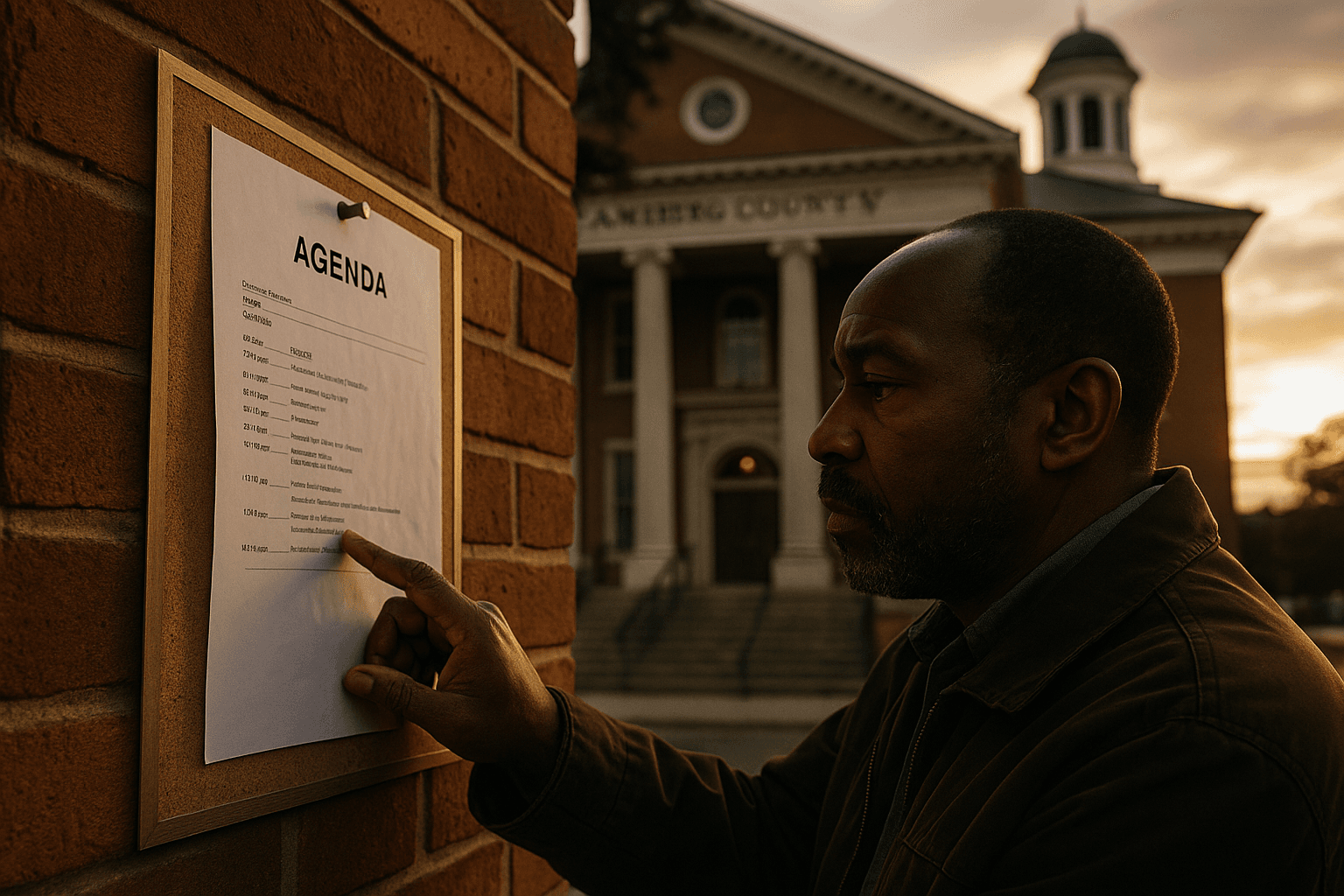 Bamberg County Posts Council Agenda, Meeting Set for December 18