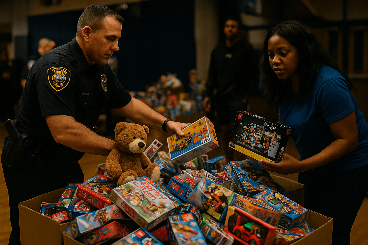 Copperas Cove Police and ISD Raise Toys for Local Families