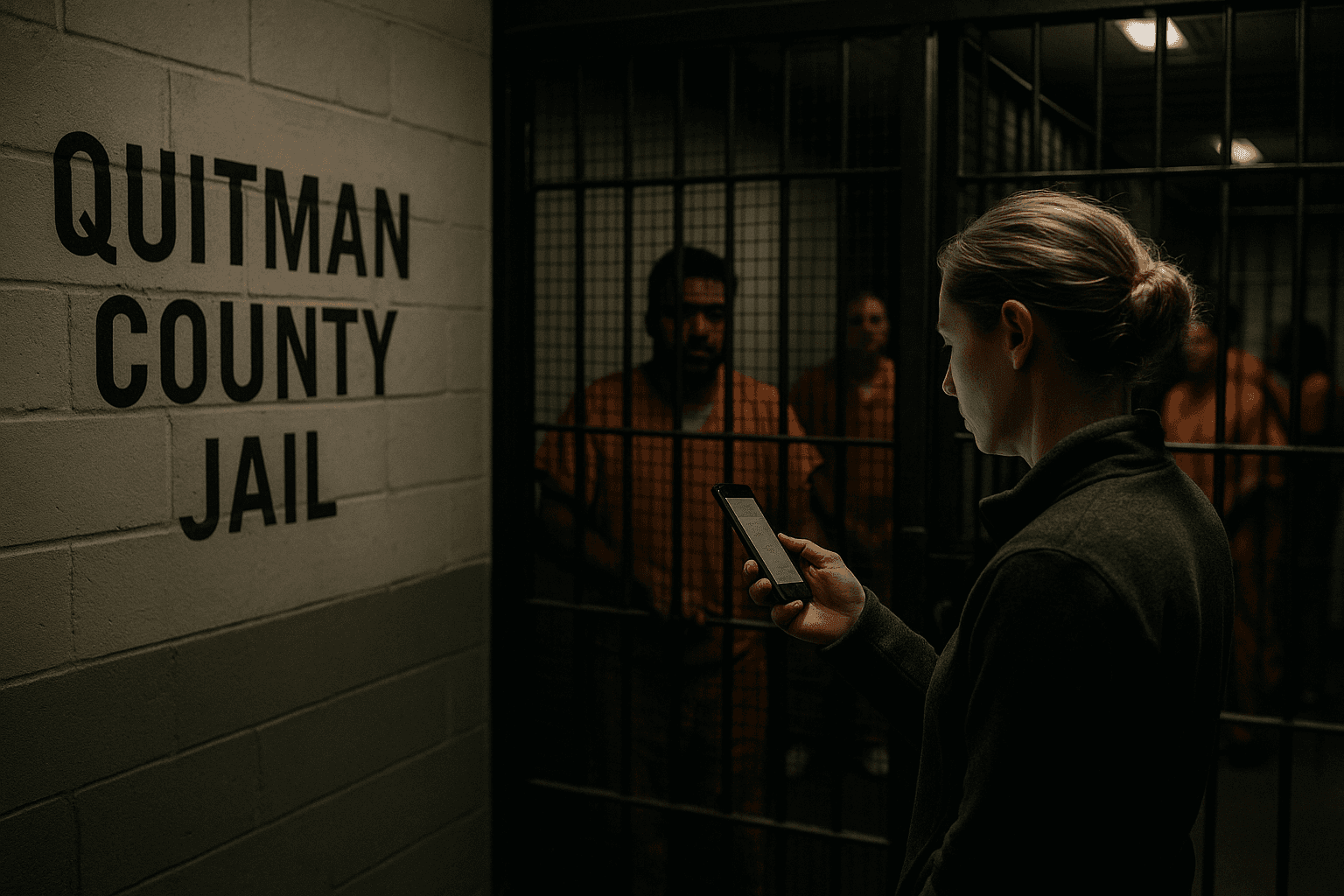 Quitman County Jail posts clear steps for locating people in custody