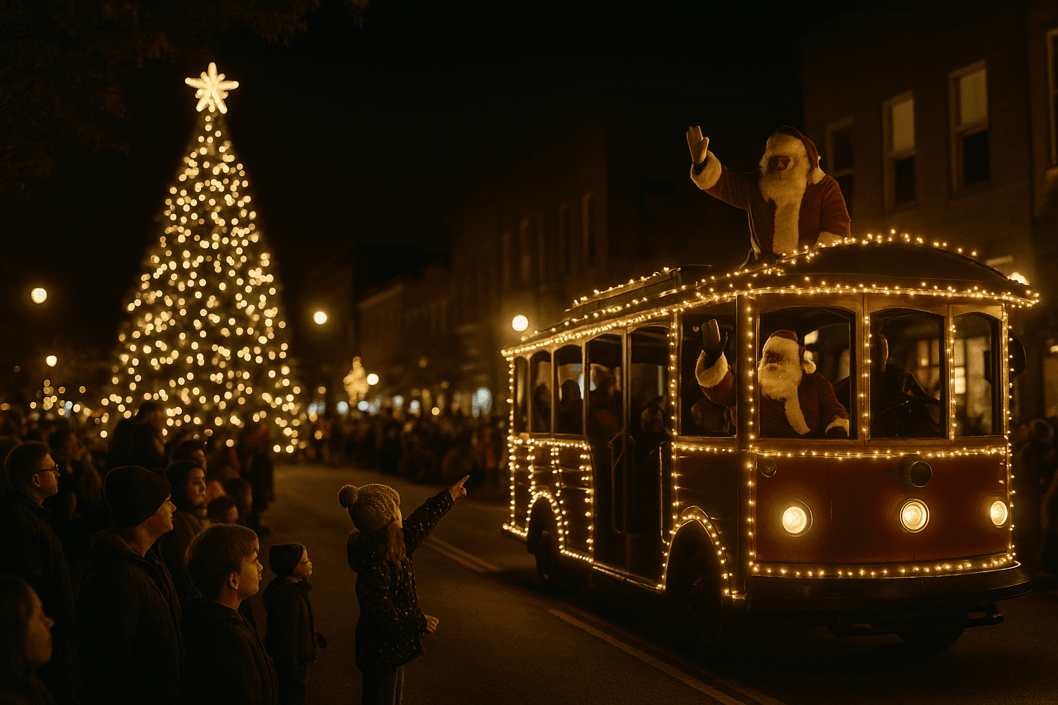 Guilford County Lights Up Winter, Parades Markets and Family Events
