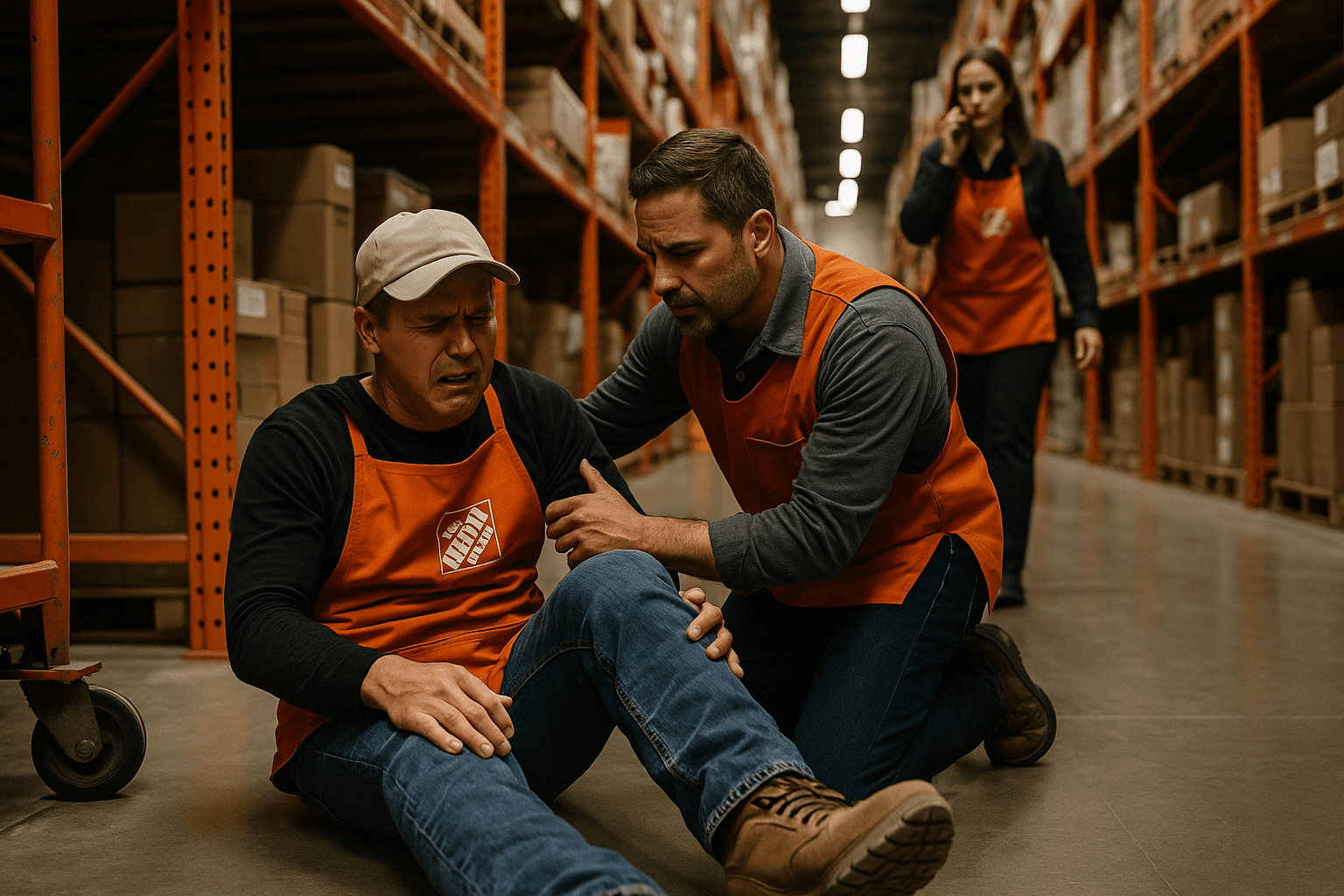 How Home Depot Associates Should Respond After Workplace Injuries