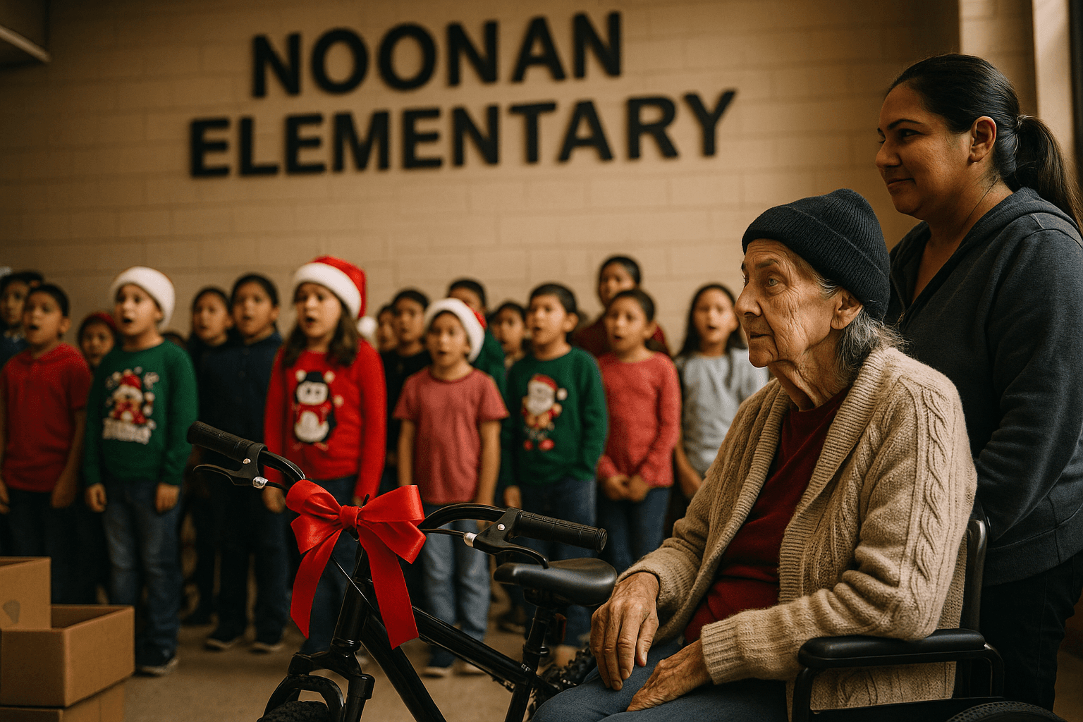 Noonan Elementary Strengthens Community Health and Holiday Support in Alice